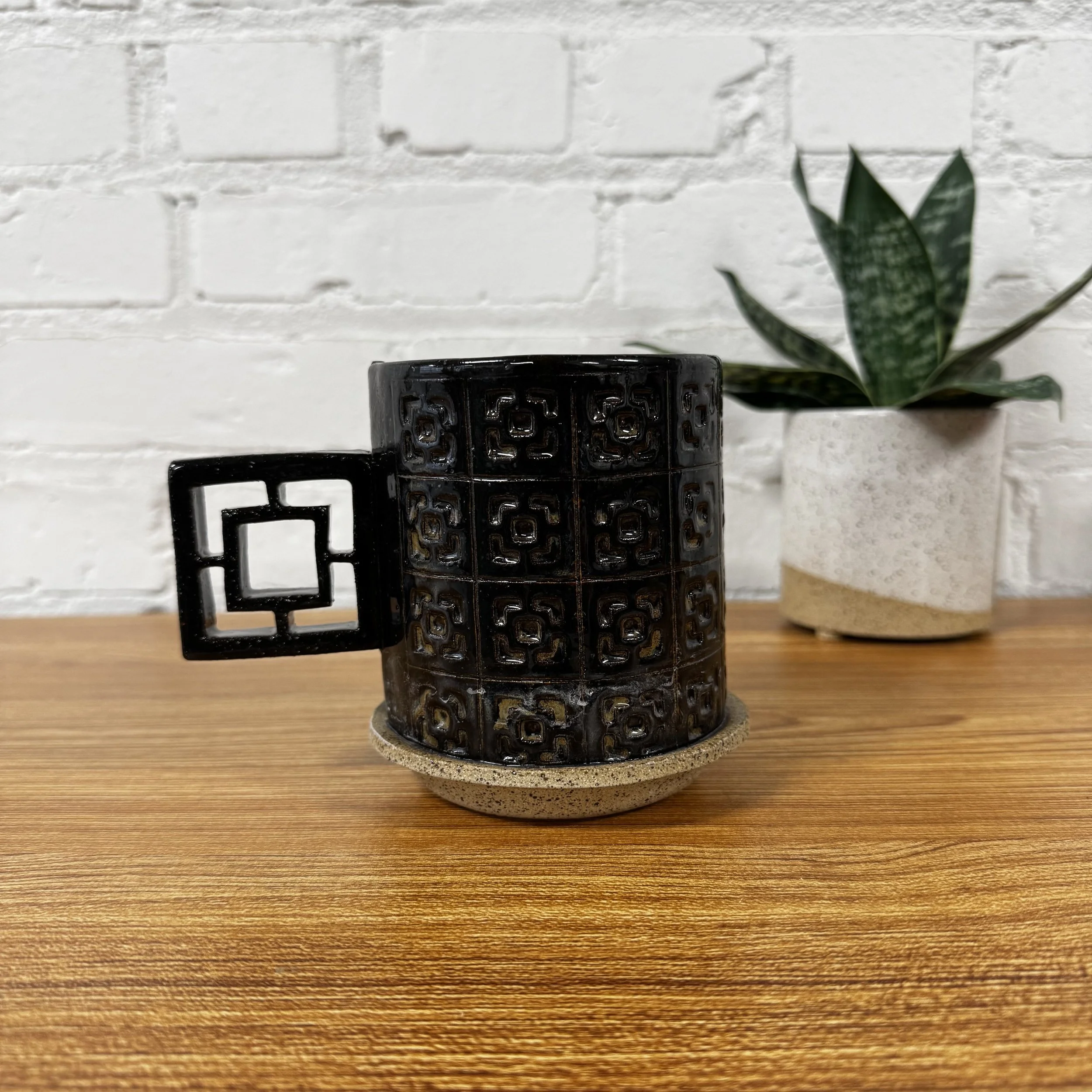 6- Breeze Block Handle Mug (Prototype)