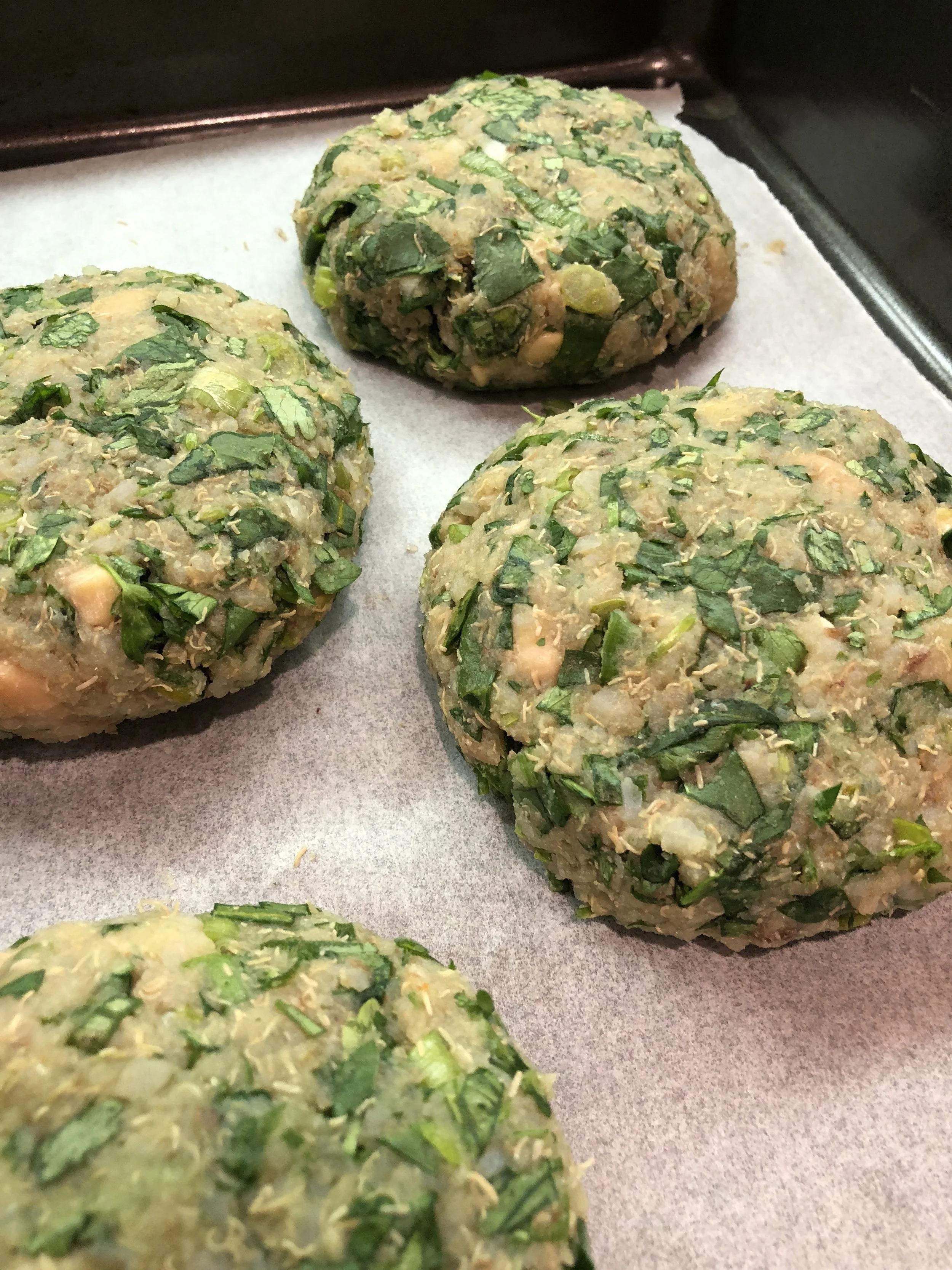 Quinoa Buckwheat Burgers