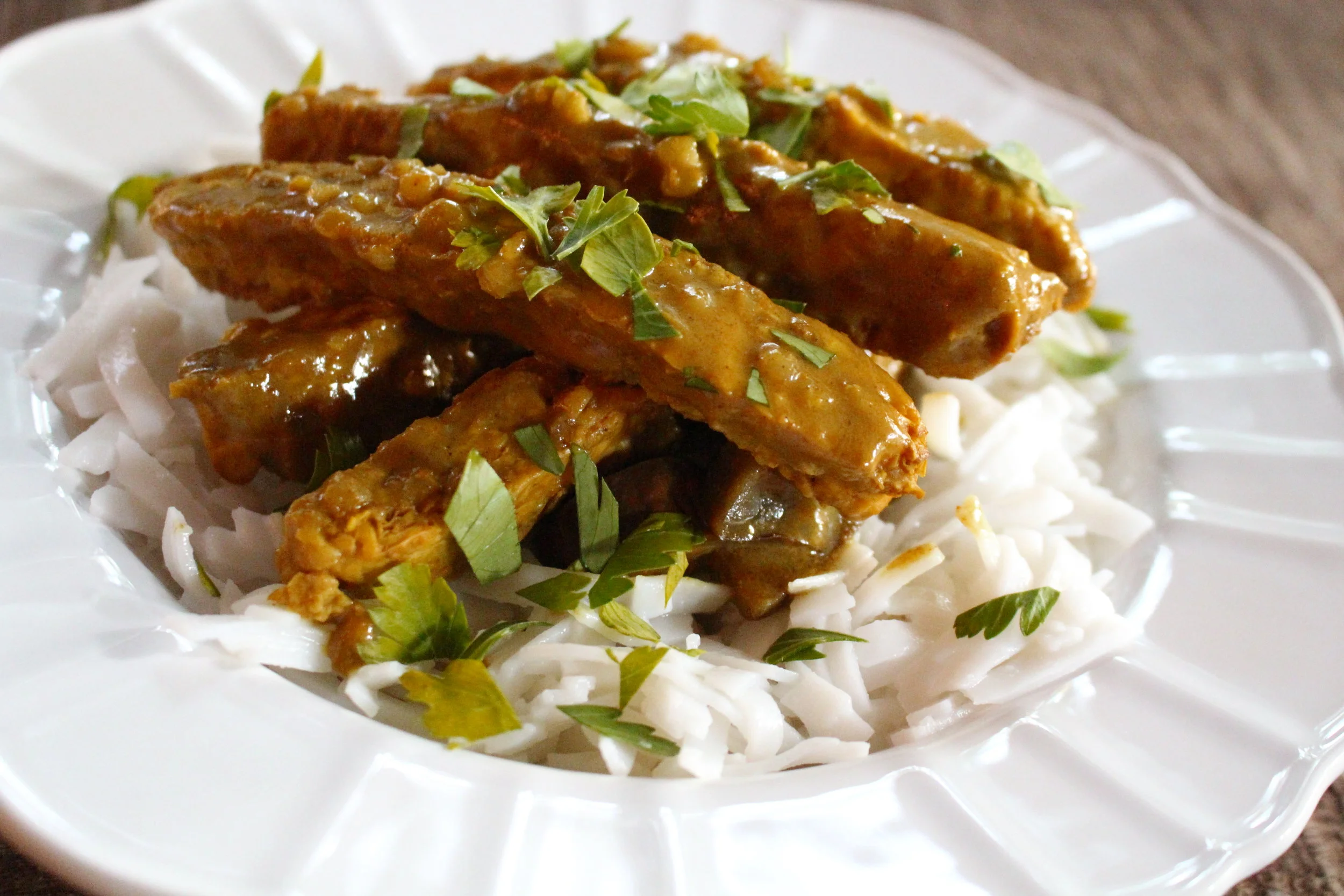 Yellow Curry Tempeh