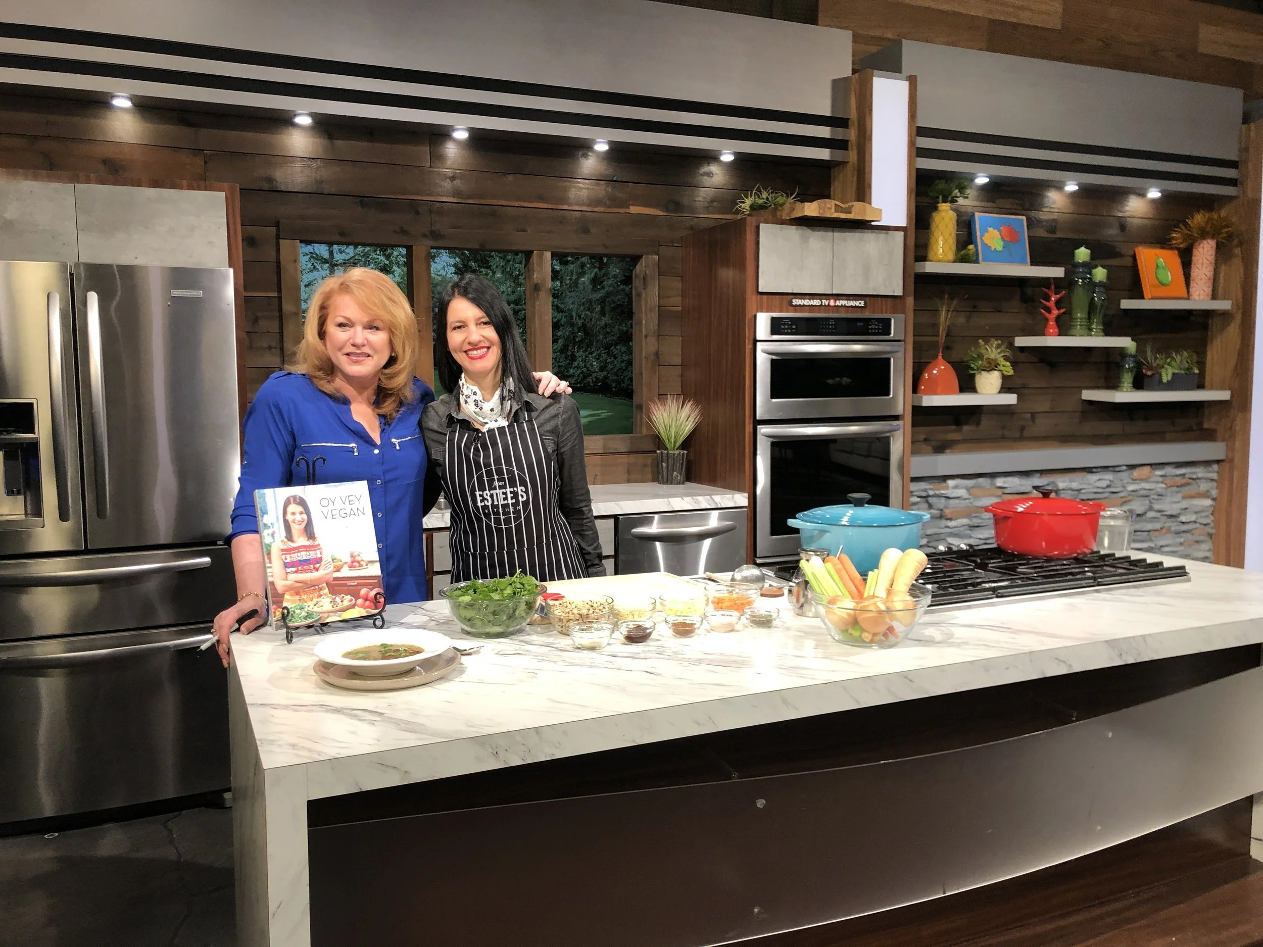 AM Northwest KATU TV- Cooking Segment - Black-Eyed Pea Soup