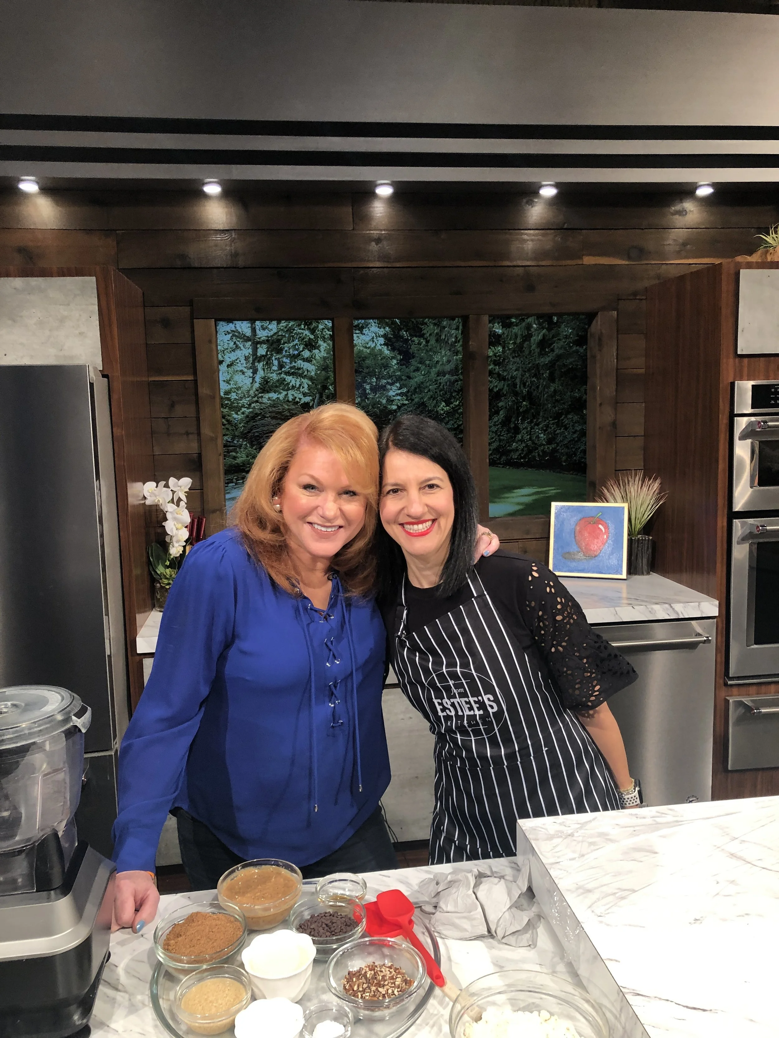  AM Northwest KATU TV- Cooking Segment / Almond Butter Chocolate Chip Cookies