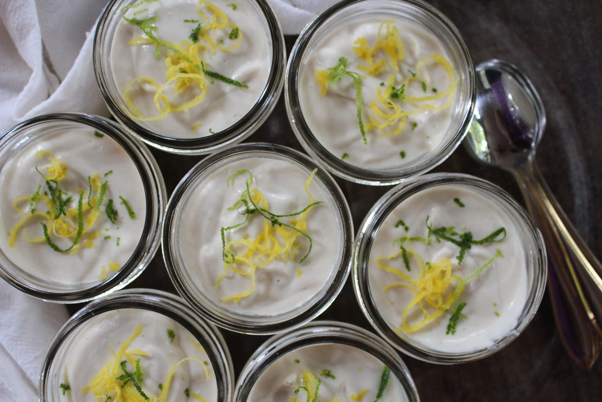 White Chocolate Lemon Mousse