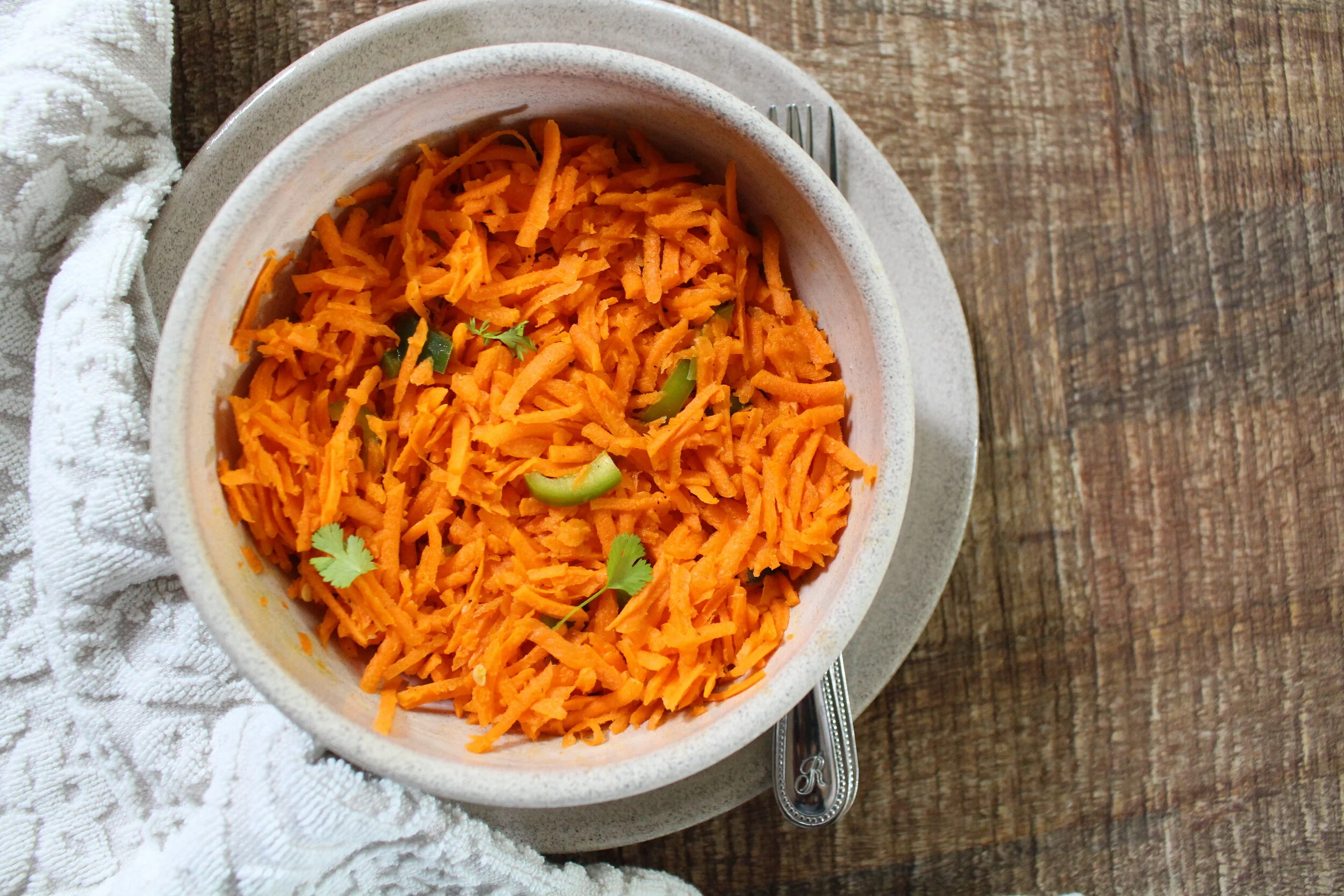 Spicy Carrot Salad