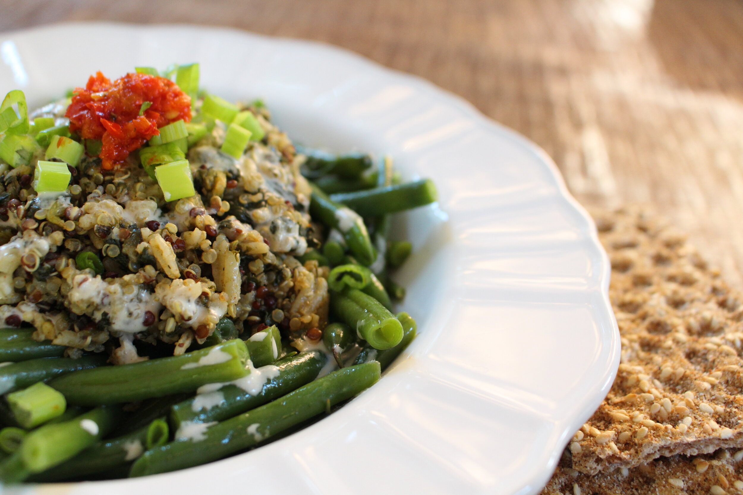Green Quinoa &amp; Rice
