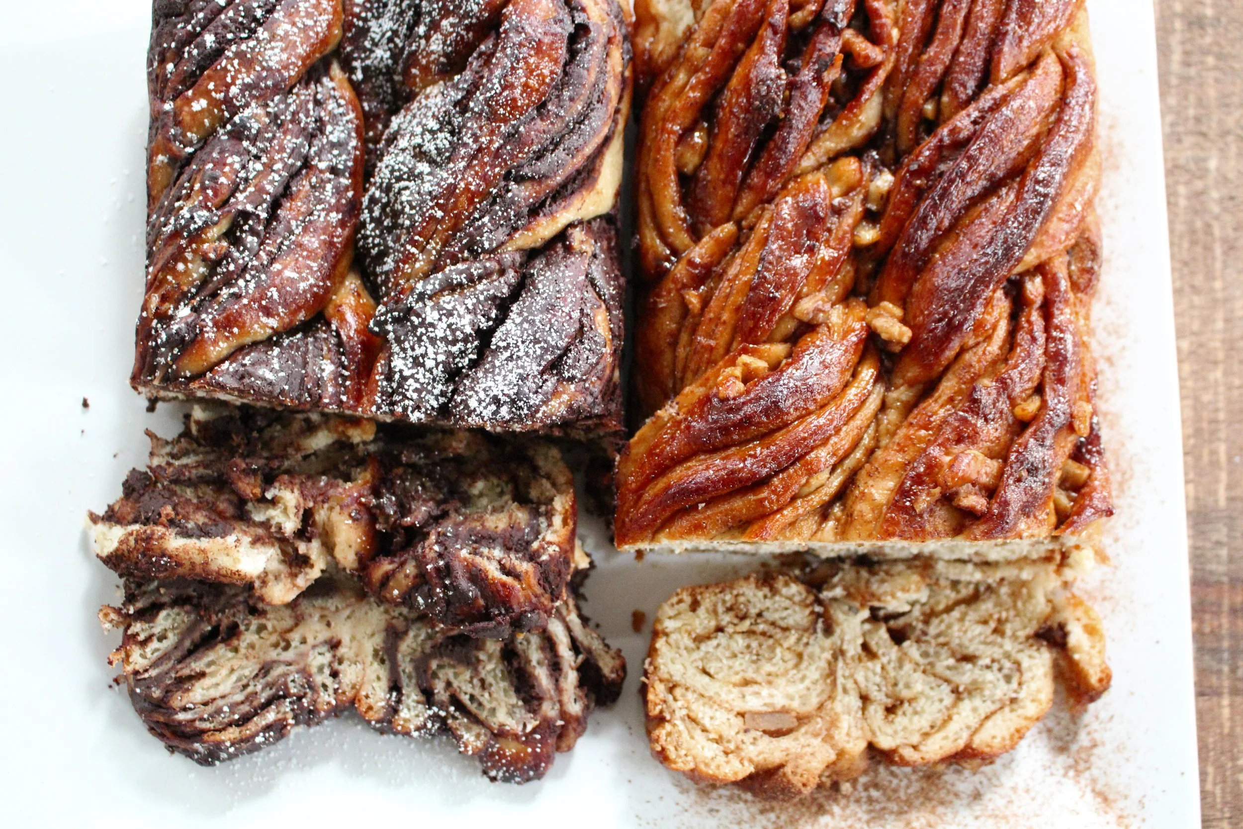 Chocolate Babka / Cinnamon Babka