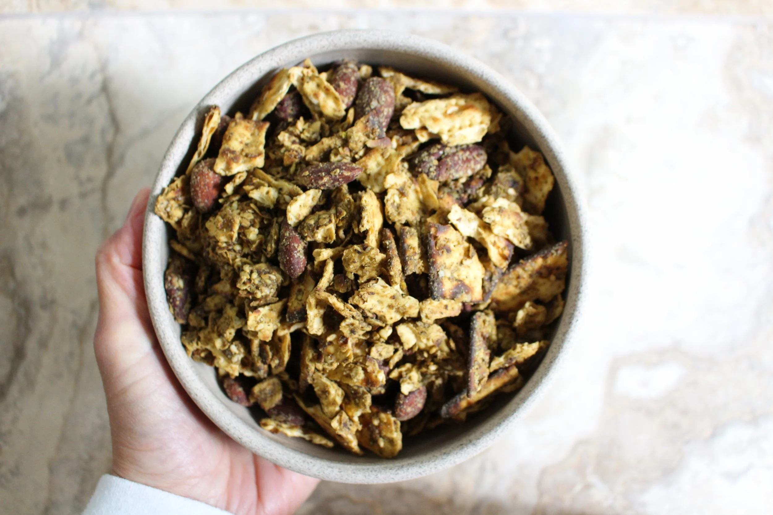 Savory Granola For Passover