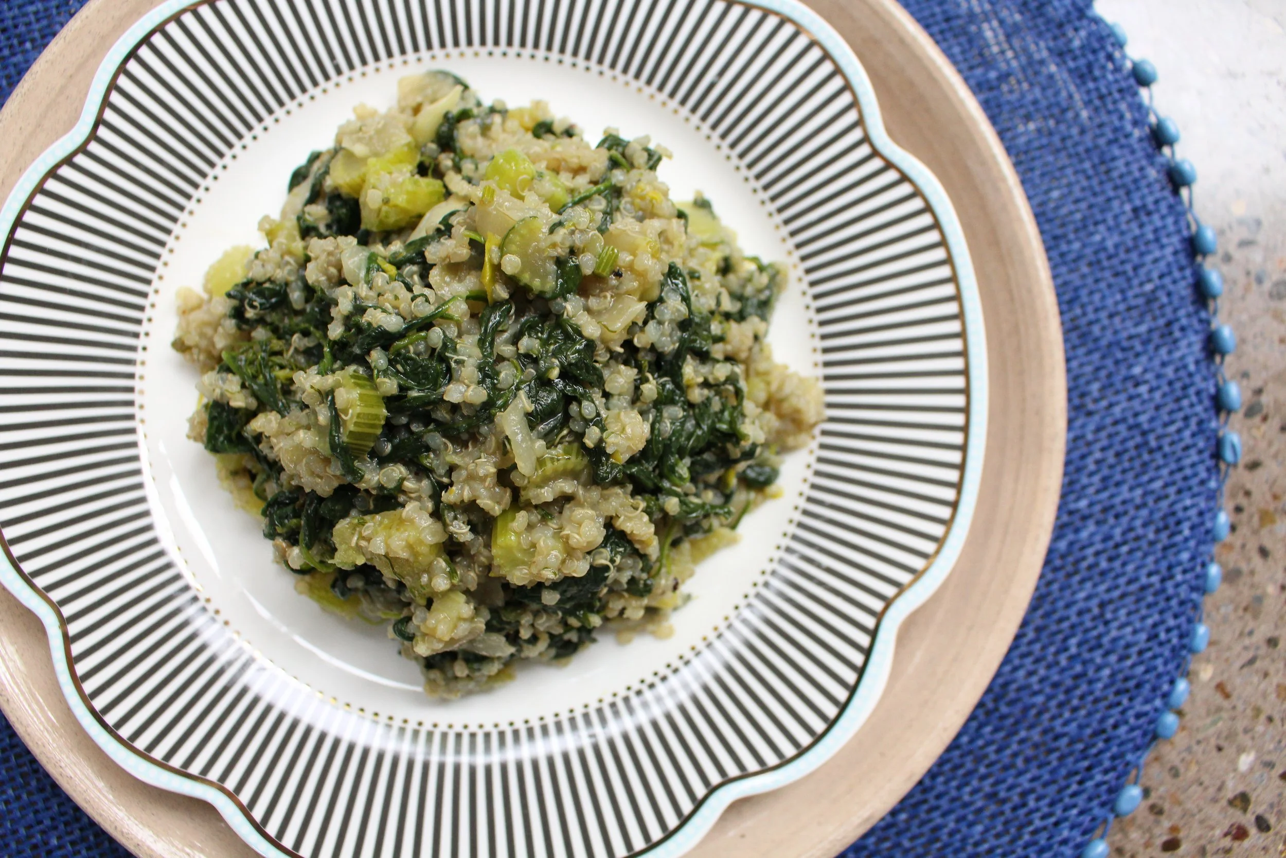 Spinach Quinoa Bowl