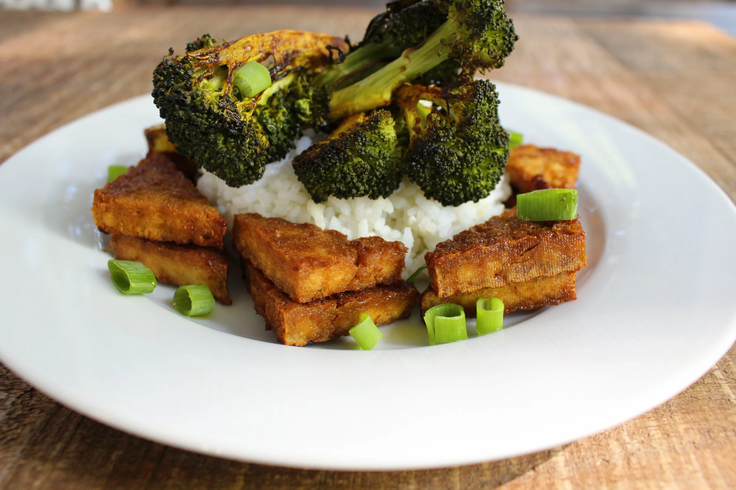 Broccoli Tofu Plate
