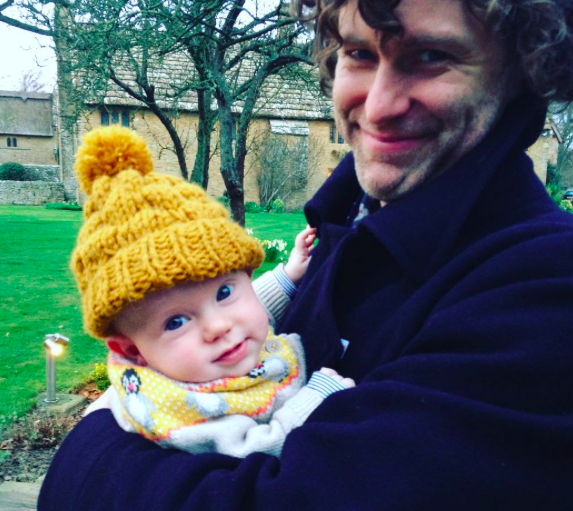 From Simone's Instagram: "Left Sonny for the first time today, don't think he even noticed, he even took a bottle. I thank you Zoe @hypnobirthingplace for helping Ben and I have such a chilled baby!!!"