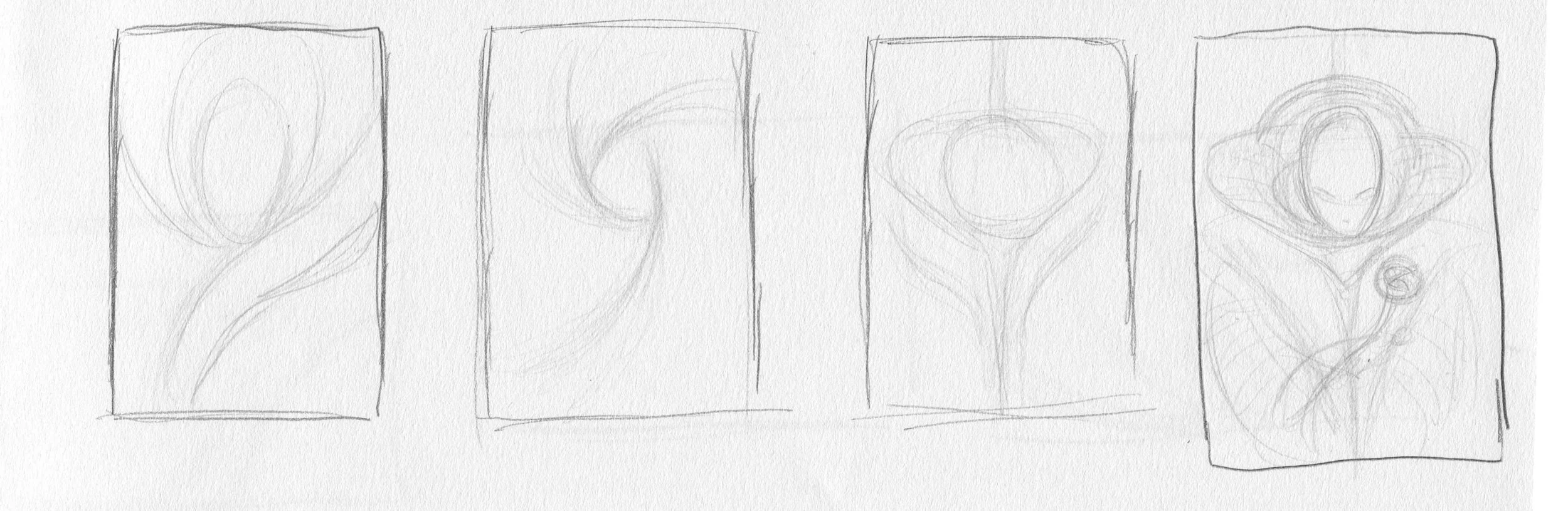 I tend to do quite a few of these in order to explore many possible solutions for my composition.