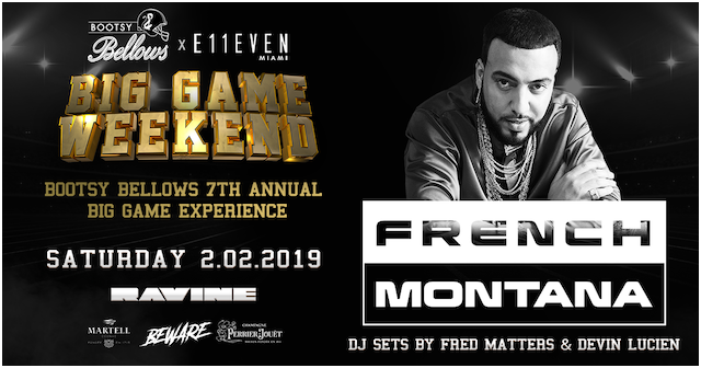 Saturday, February 02 | FRENCH MONTANA TICKETS | VIP TABLES