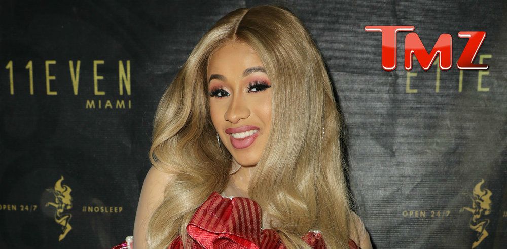 CARDI B Wears Ridiculous Dress ... TO HIDE PREGNANCY!!!