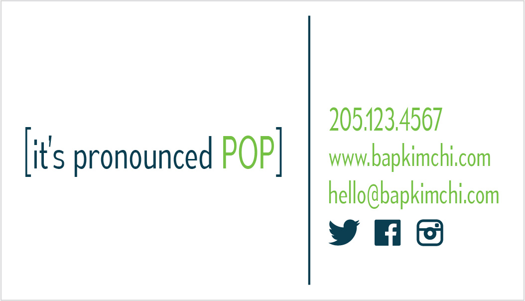 While my friend and client is still enthusiastic about her brand, other occupations ended up taking the majority of her time and BAP had to temporarily fall by the wayside. She has the brand now, though, and I look forward to picking the development back up once she's ready.