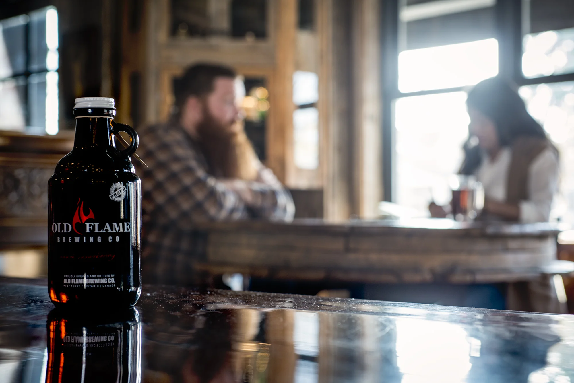 Try craft beer tasting at Old Flame Brewing Co. in Port Perry, Ontario