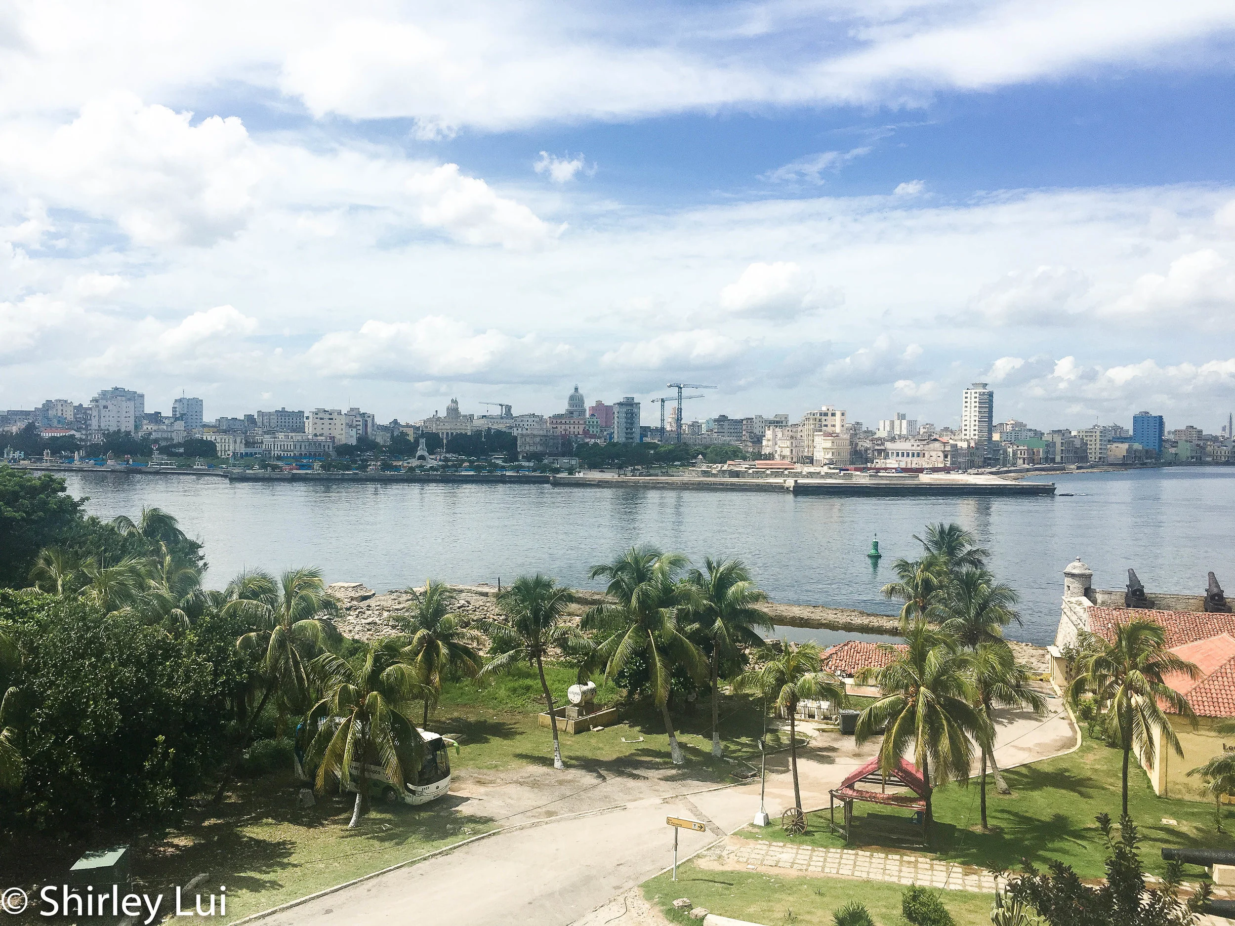 Lookout to Havana, Cuba from Castillo Del Morrio