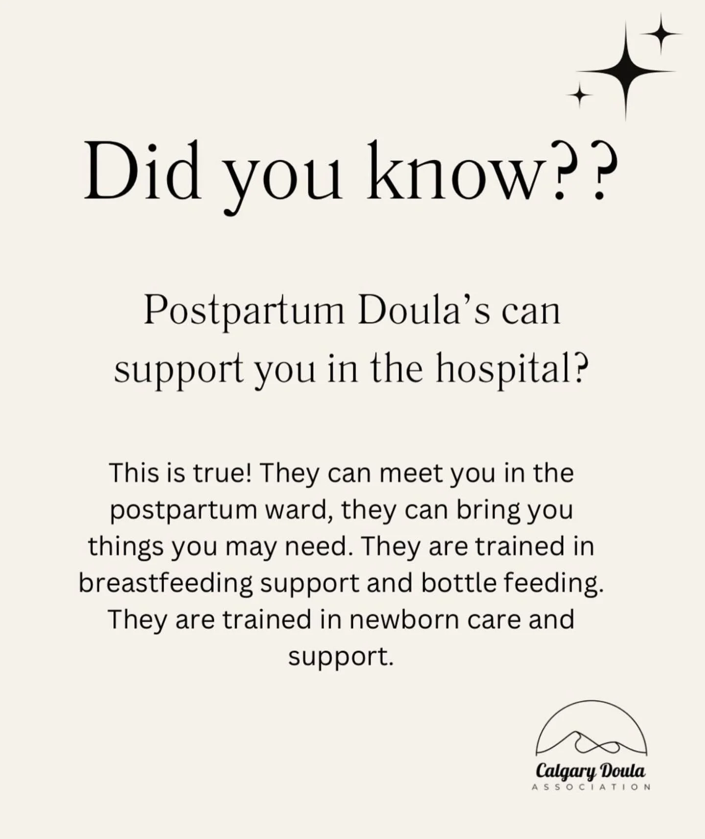 Find an amazing postpartum doula on our website at www.calgarydoulas.ca to find your perfect fit for your postpartum support 🤍