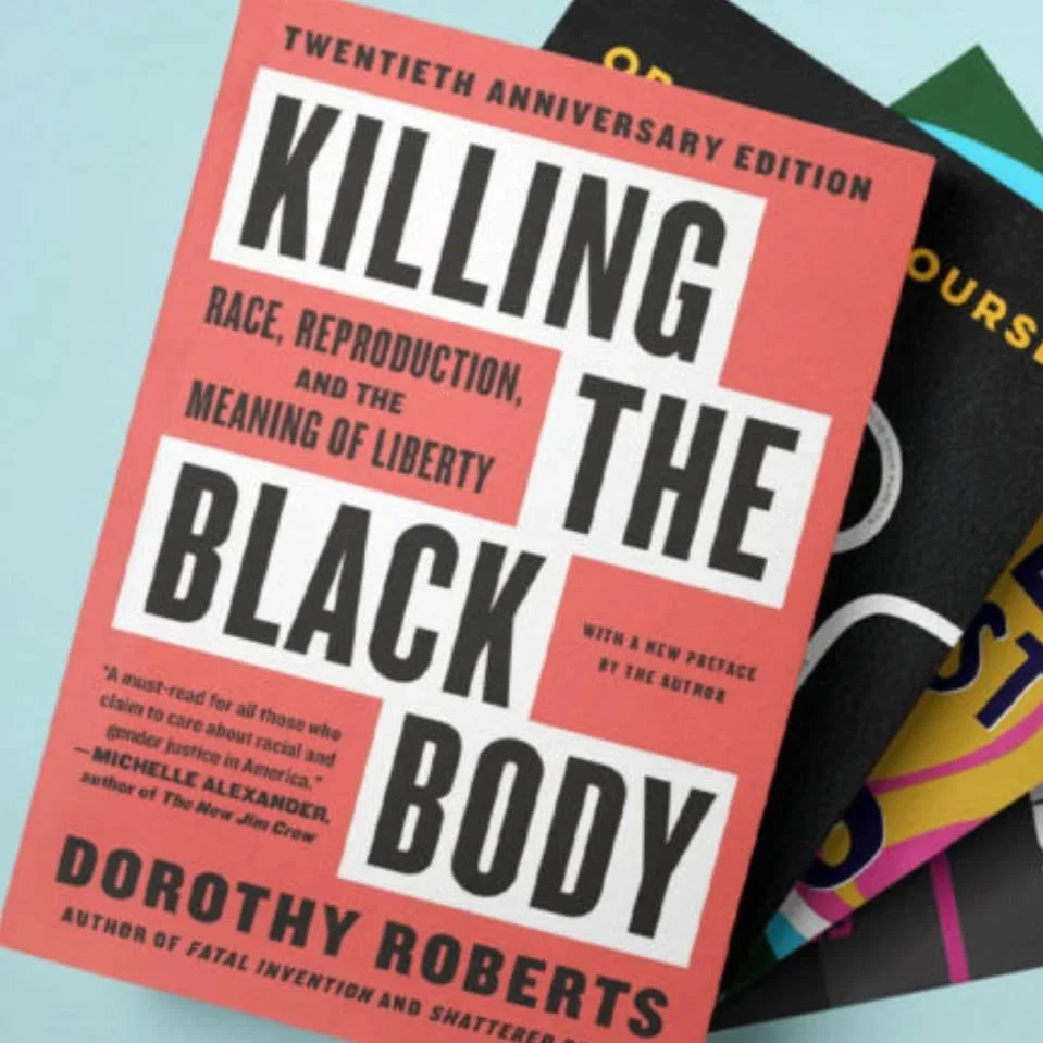 February is Black History Month, and the Doula Dialogues Book Club is reading Killing the Black Body. 

Read along and explore how history continues to shape reproductive care today, and how we can show up more thoughtfully in birth spaces together.
