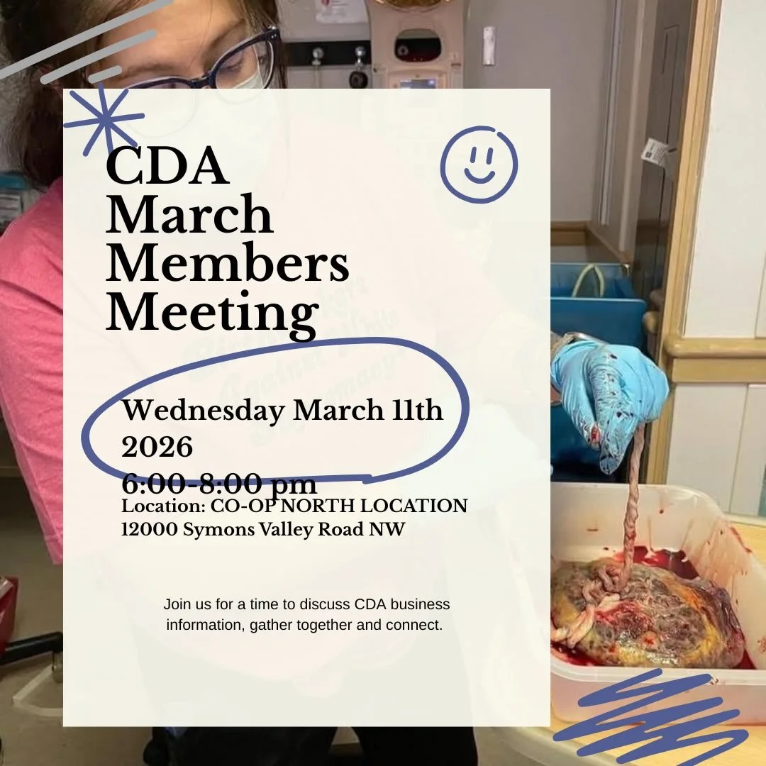Mark your calendar!! In just two short weeks we will be getting together again for our monthly members meeting!  Speaker TBD  We hope to see you there!! - The CDA Board members