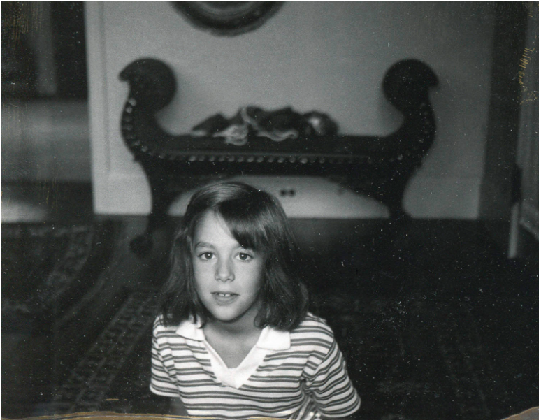 Ippy Patterson as a child