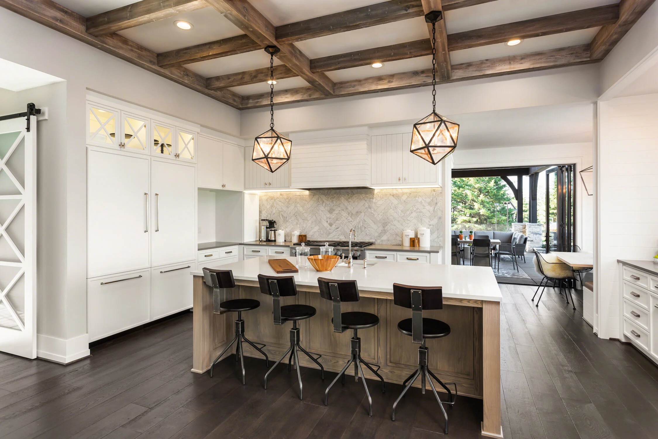 Kitchen in New Luxury Home