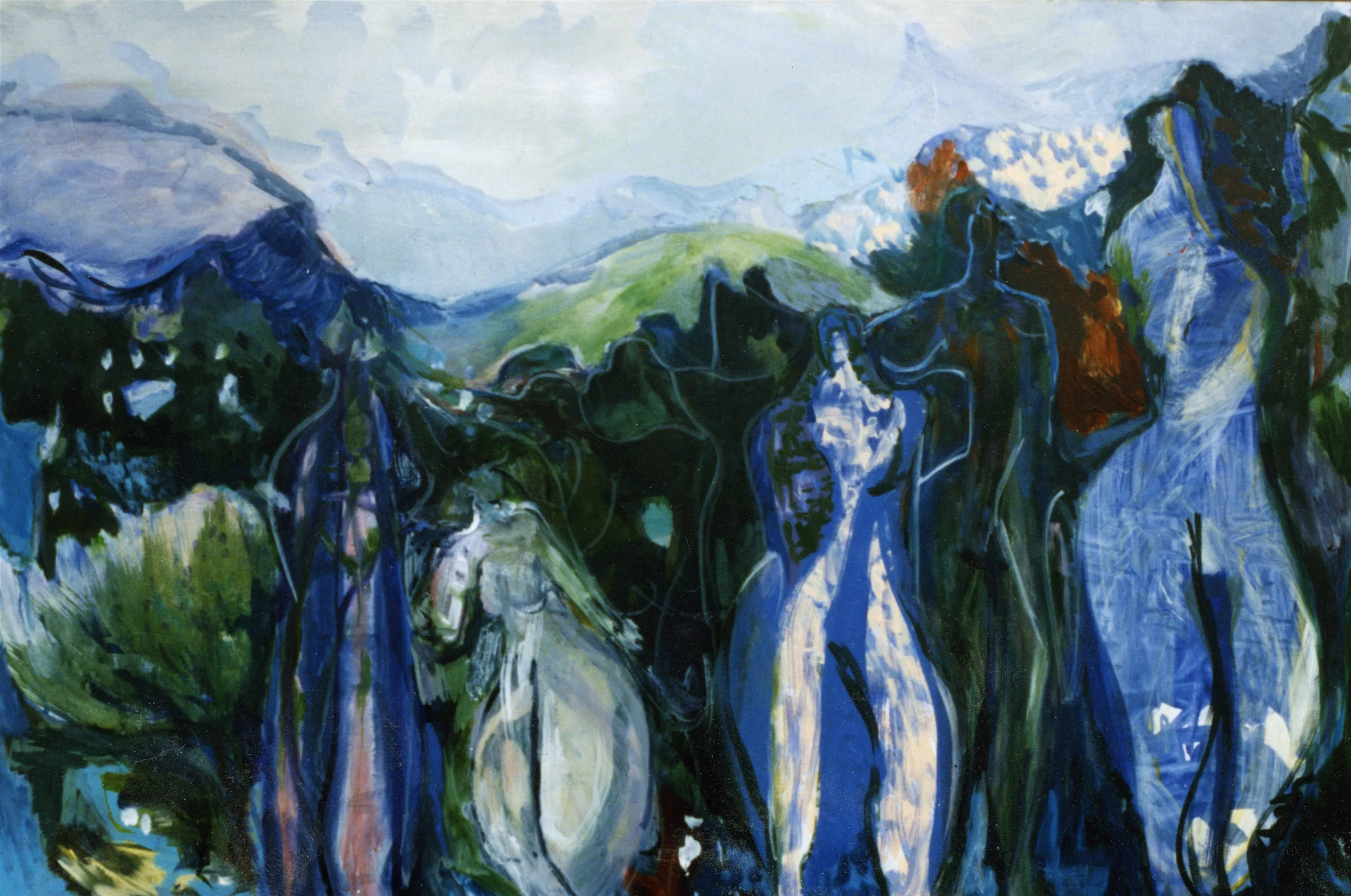 Landscape with Ancestral Prescences, 1998-00