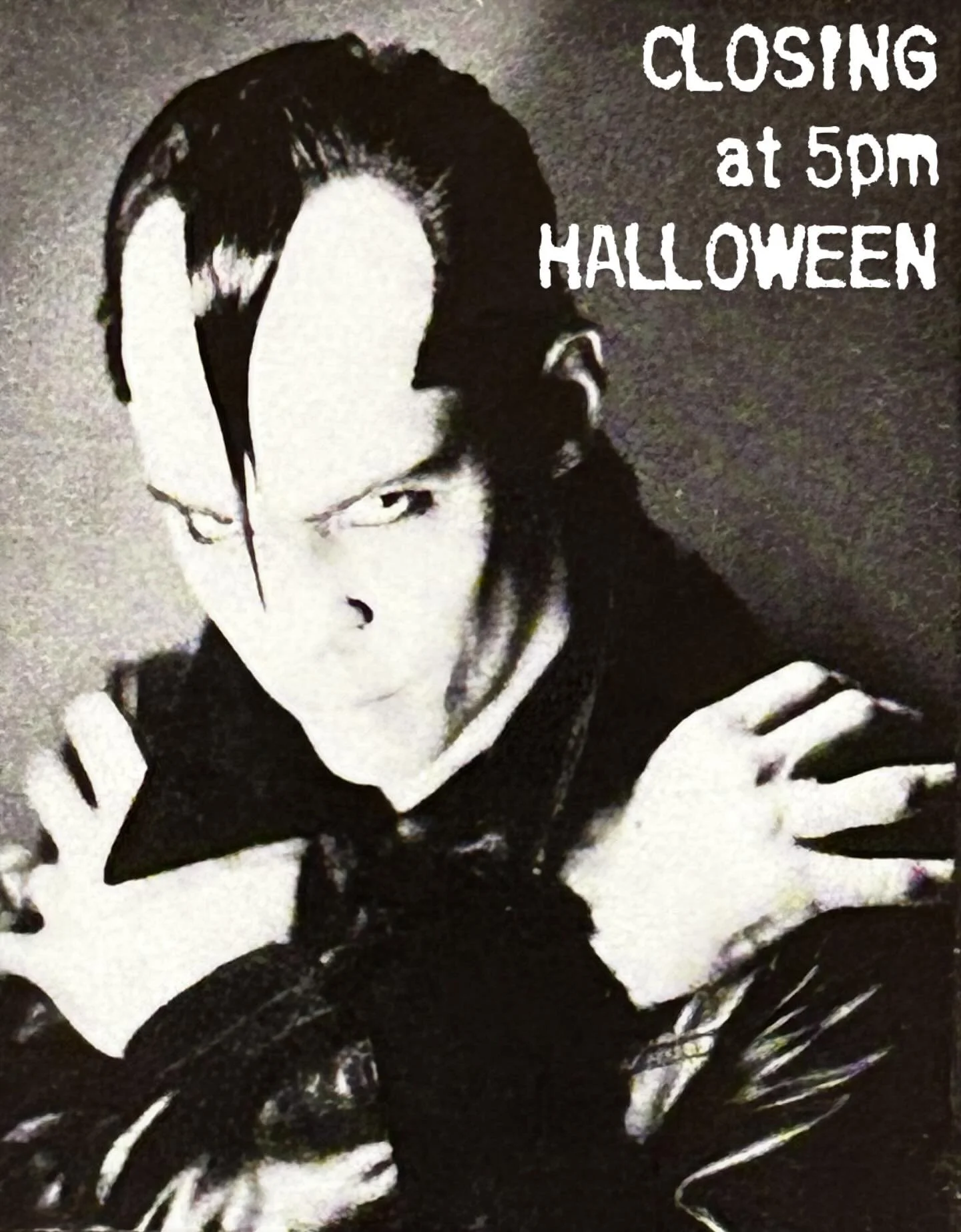 Listen up fiends/friends: Breakway will be closing at 5pm on Halloween. Get yer last minute spooky jams before the casket closes. Or else&hellip;&hellip;🦴💀🦴