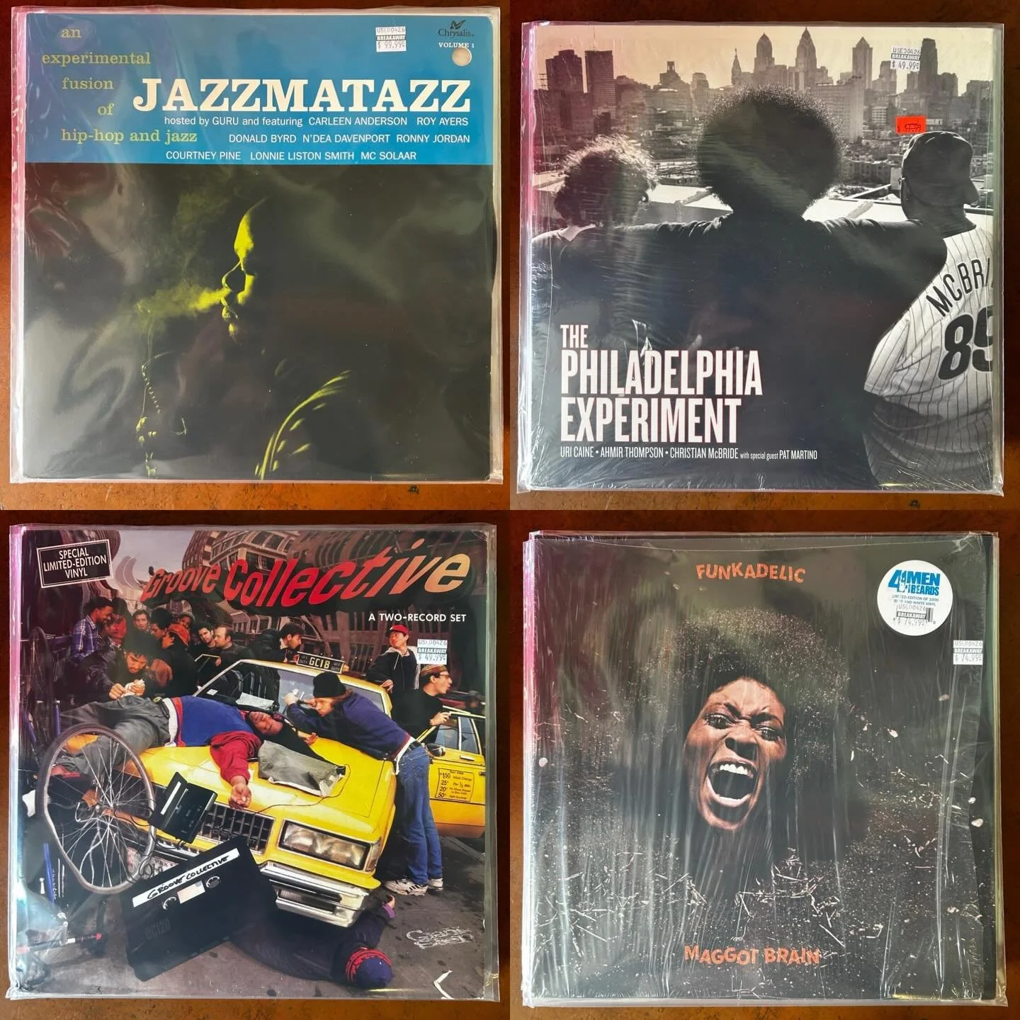 Nice lil batch of collectible LPs out today! Jazz and adjacent funk/soul/hiphop. AND another crate of kool Jazz LPs on the more affordable side of thangs. And def more to come!! #jazzmatazz #funkjazzticaltricknology #jazzlps