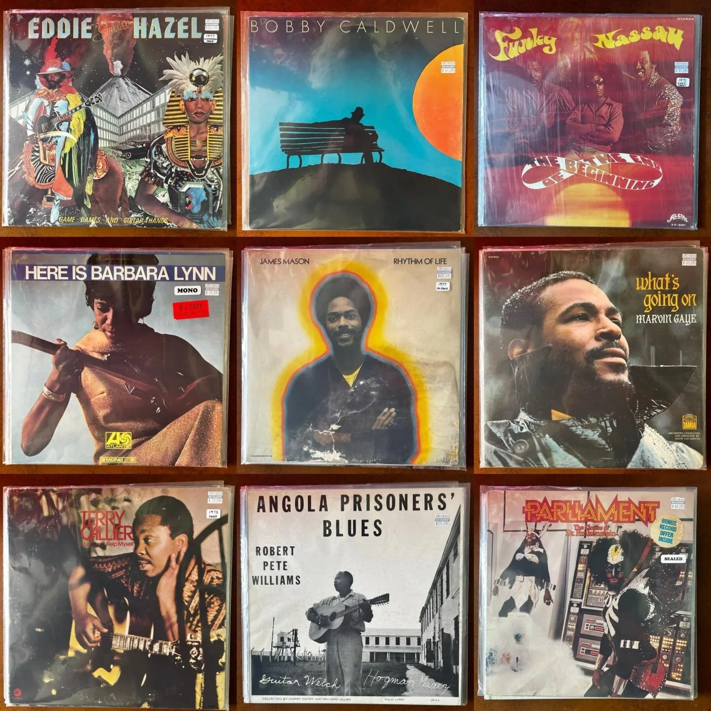 Lotsa hot hot records out today at Breakaway! The killer jazz drops continue with some heavy hitters as well as more affordable joints. AND we got a sick soul/funk collection as well as some grip-able rock, soundtracks, etc. Too much!! Please come pe