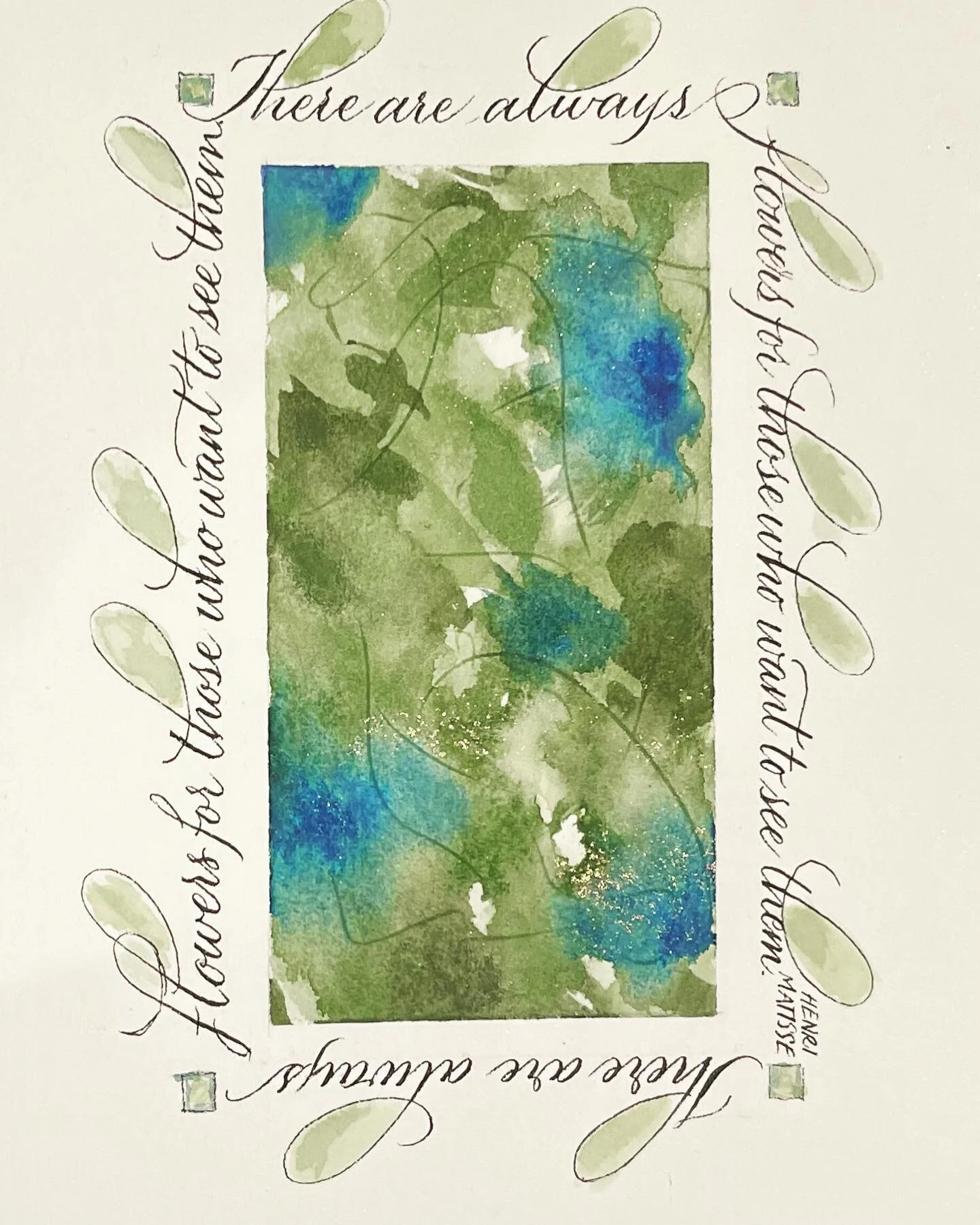 Oh my gosh, having the Best time in @barbara.close &lsquo;s class today at IAMPETH!! All of my classes so far this week have been amazing - and seeing calligrafriends can&rsquo;t be beat. What a fabulous week!