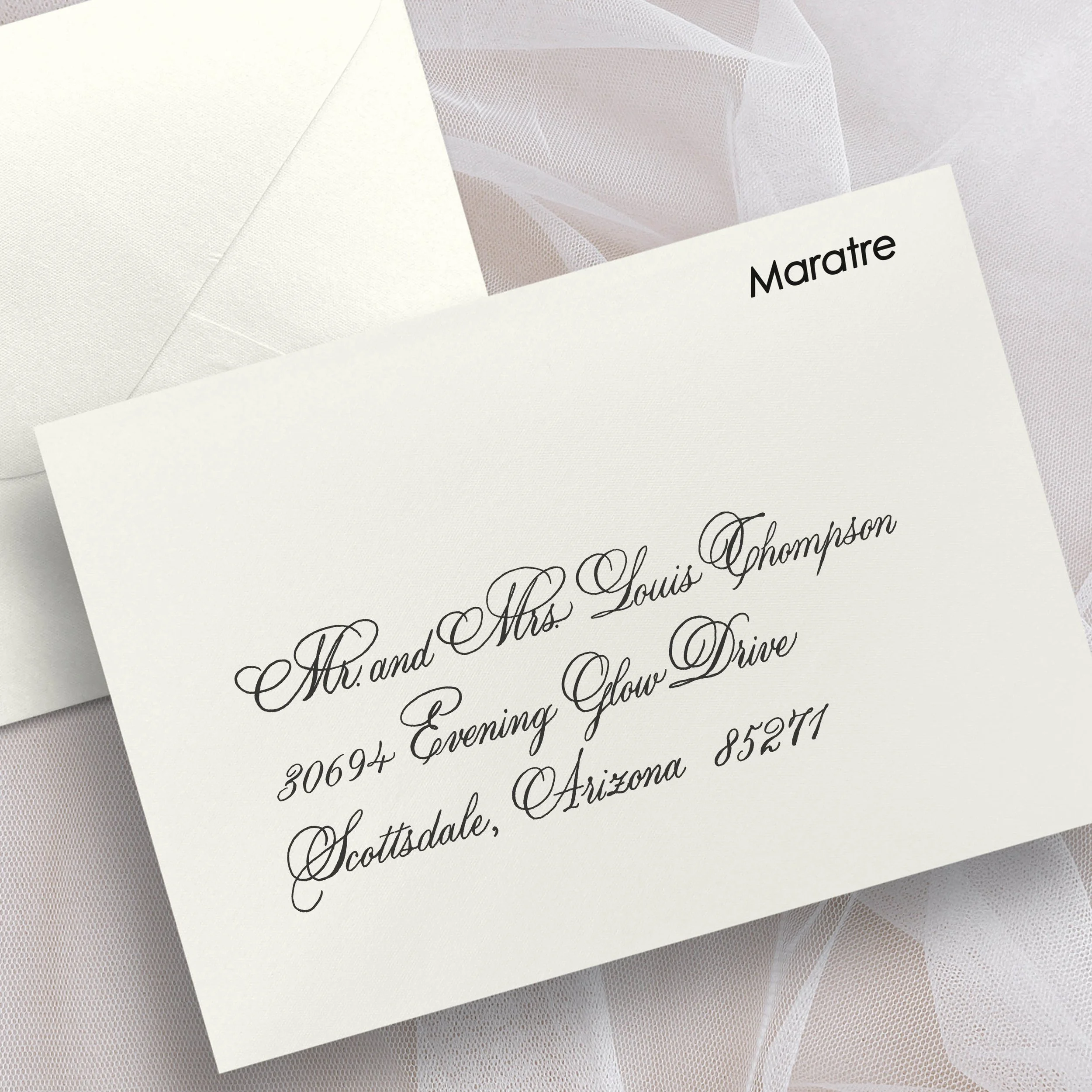 Jodean Cooper Desert Plume Calligraphy Live Event Artist Calligrapher Phoenix AZ Scottsdale Envelope Styles Maratre.jpg