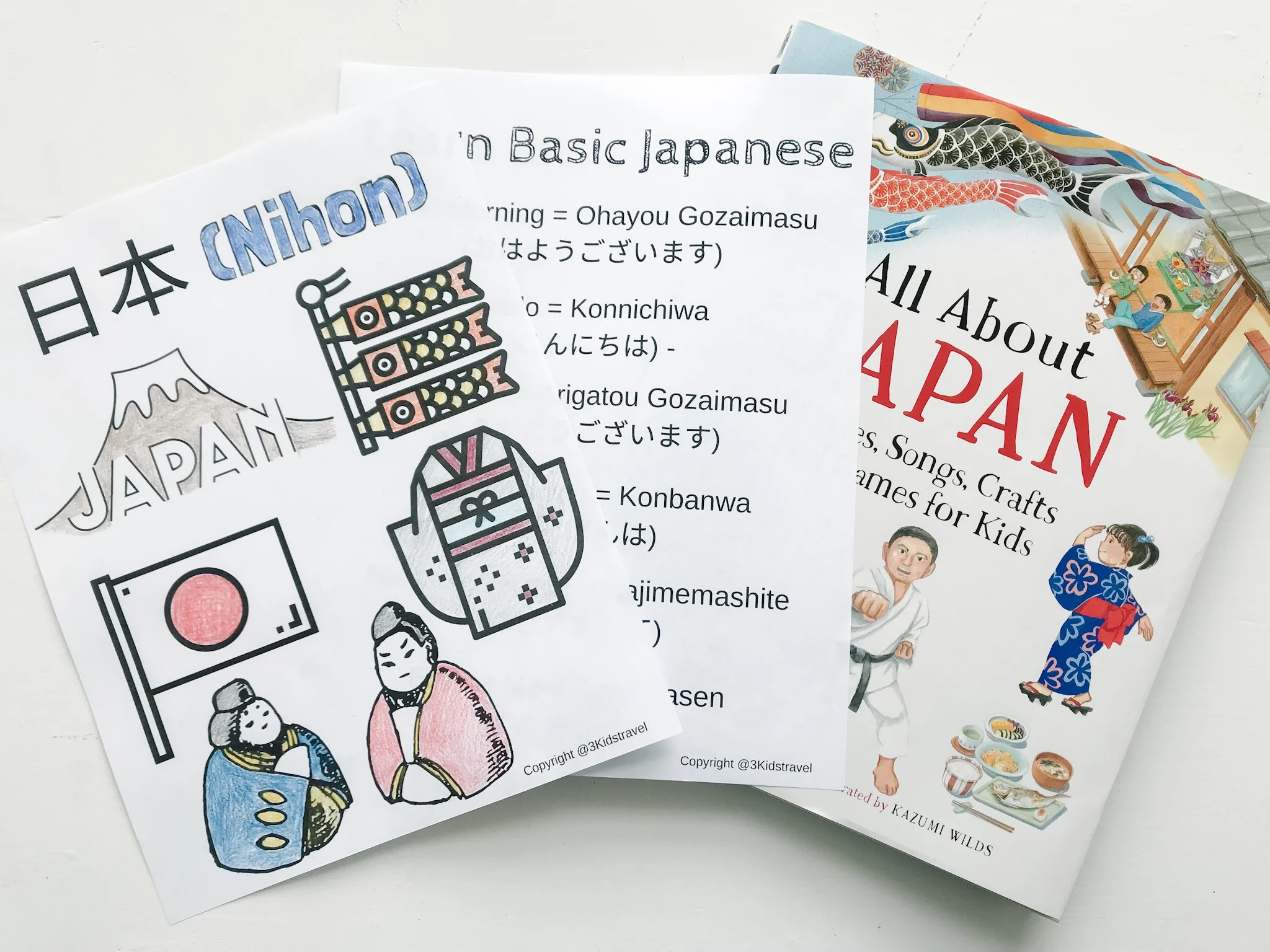 Free Printable: Japan Coloring Pages