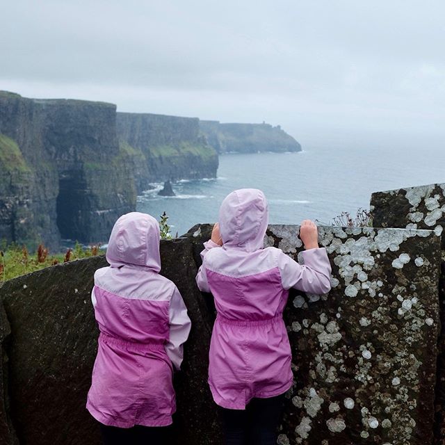 Just posted our stories about visiting these cliffs...The whole drive out I was worried it had been a wasted trip because it was raining so hard and was so foggy &mdash; but then suddenly the fog lifted and the rain mostly stopped and the cliffs look