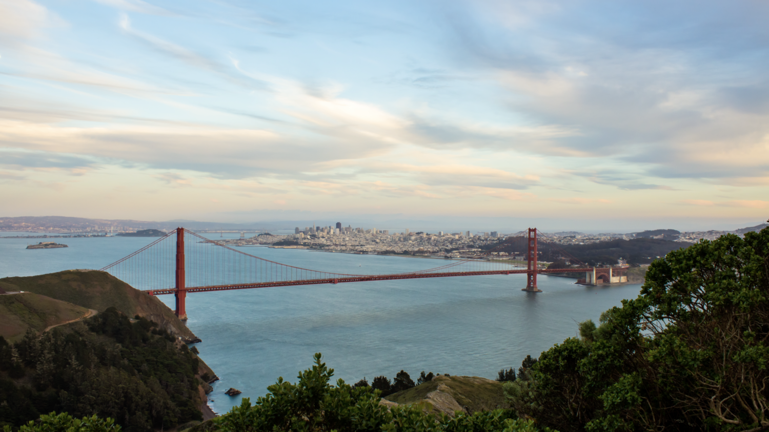 golden gate bridge san francisco california day to night sunset.png