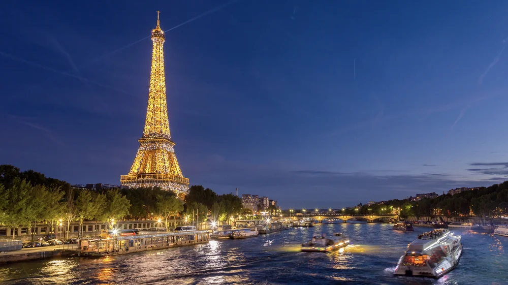 Hd Paris Eiffel Tower And Seine River At Dusk Emeric S Timelapse