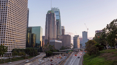 Day to Night Hyperlapse Before/After Stabilization
