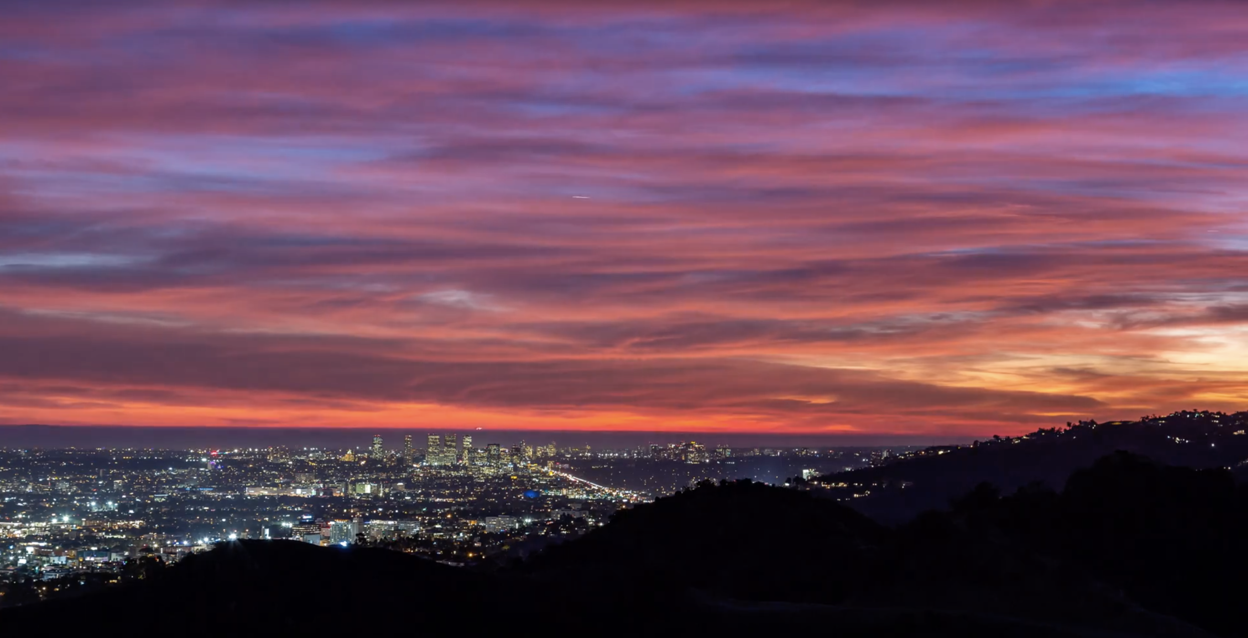 Century City and Beverly Hills in Los Angeles After Sunset.png