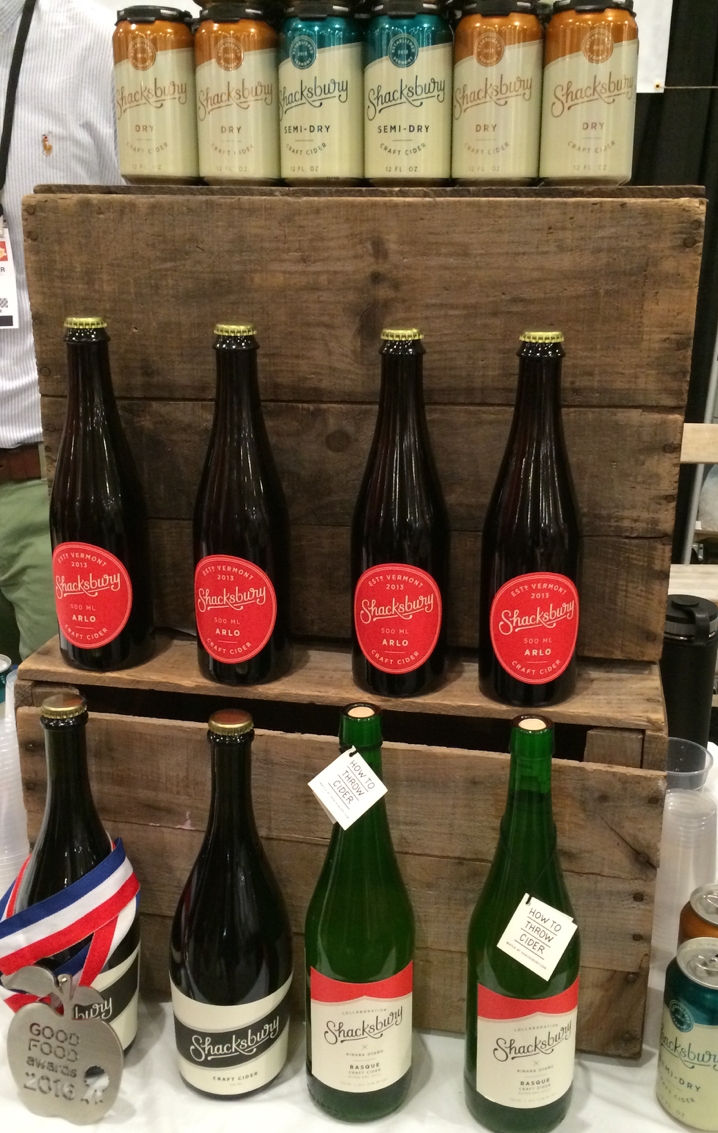 Shacksbury Cider from Vermont at Summer Fancy Food Show, New York