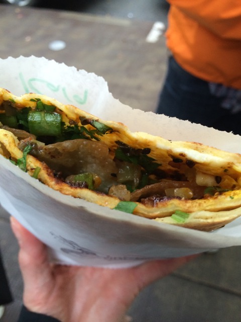 Jian bing from Bing Mi! in Portland, Oregon