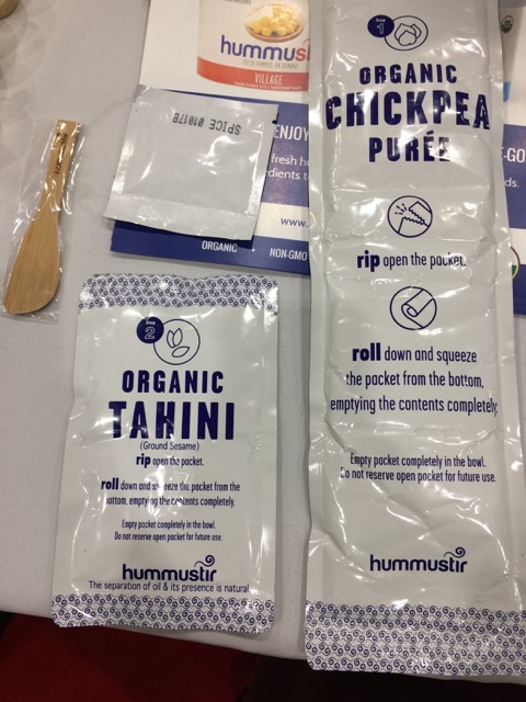 Hummistir - shelf-stable DIY hummus kit from Israel