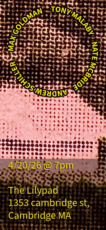 Tony Malaby, Max Goldman, Nate McBride and Andrew Schiller       