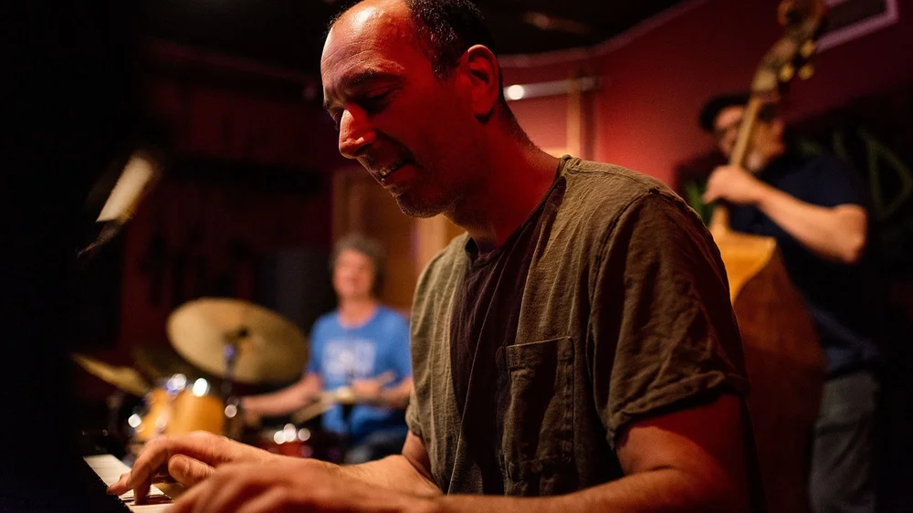 Gill Aharon Trio artwork from The Lilypad