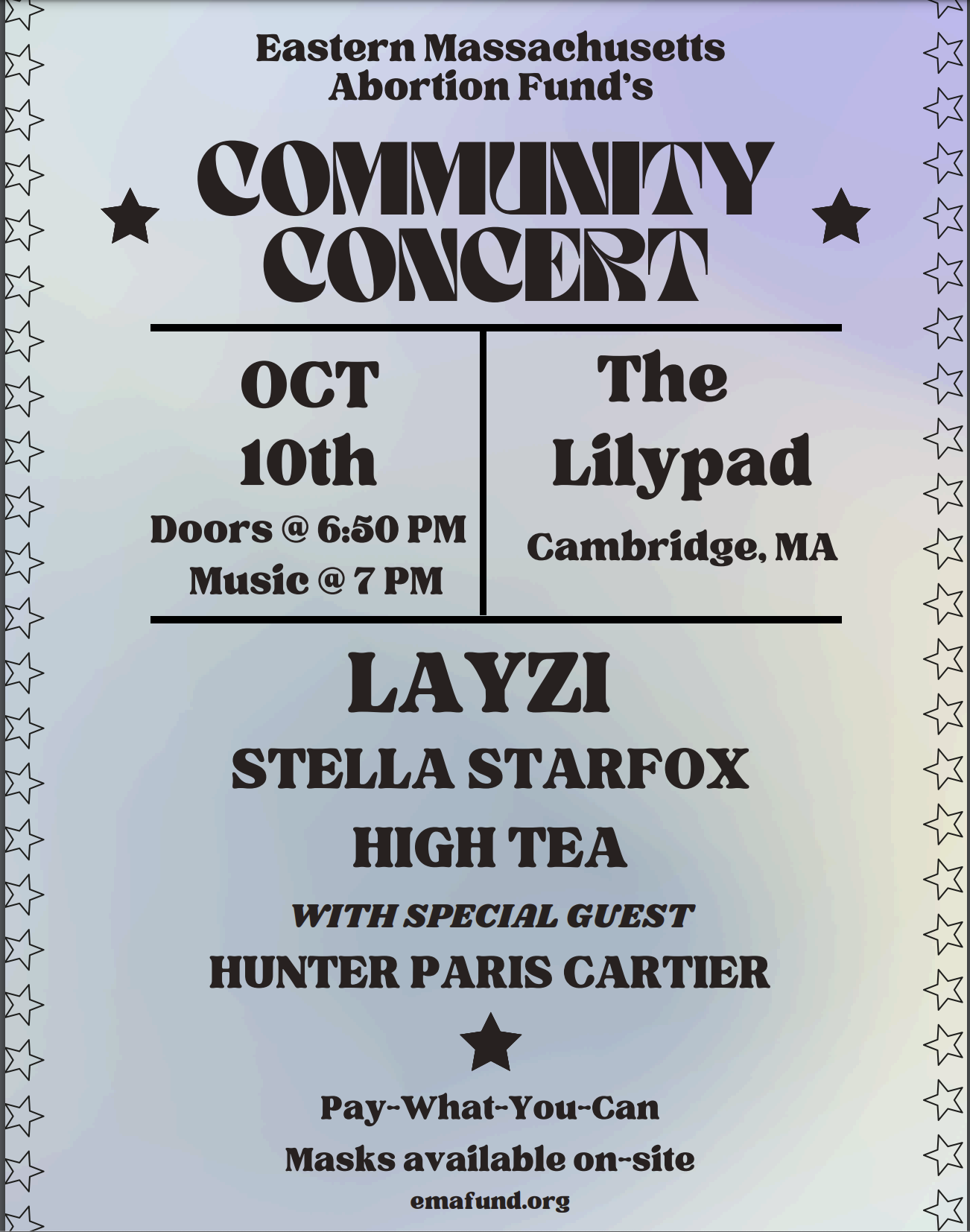 EMA Fund Community Concert