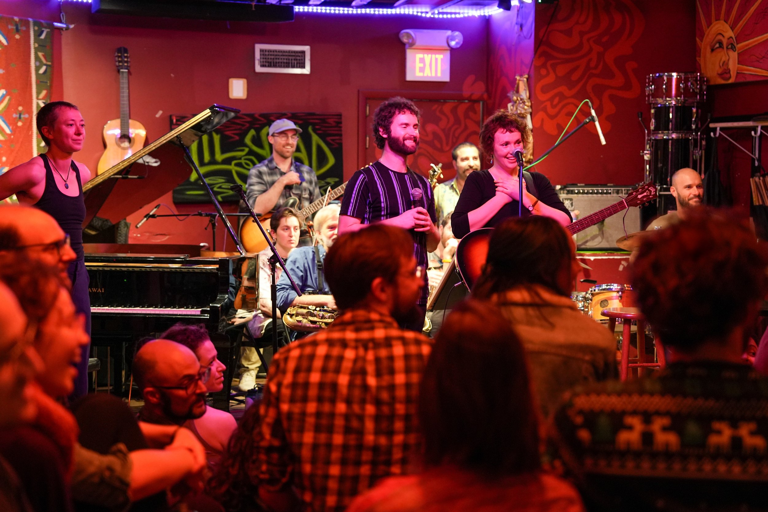 The Songbuilders’ Soirée ~ We will feature 3-4 local Songwriters, TBD. Hosted by Nate Shaffer, and Milly Roberts.