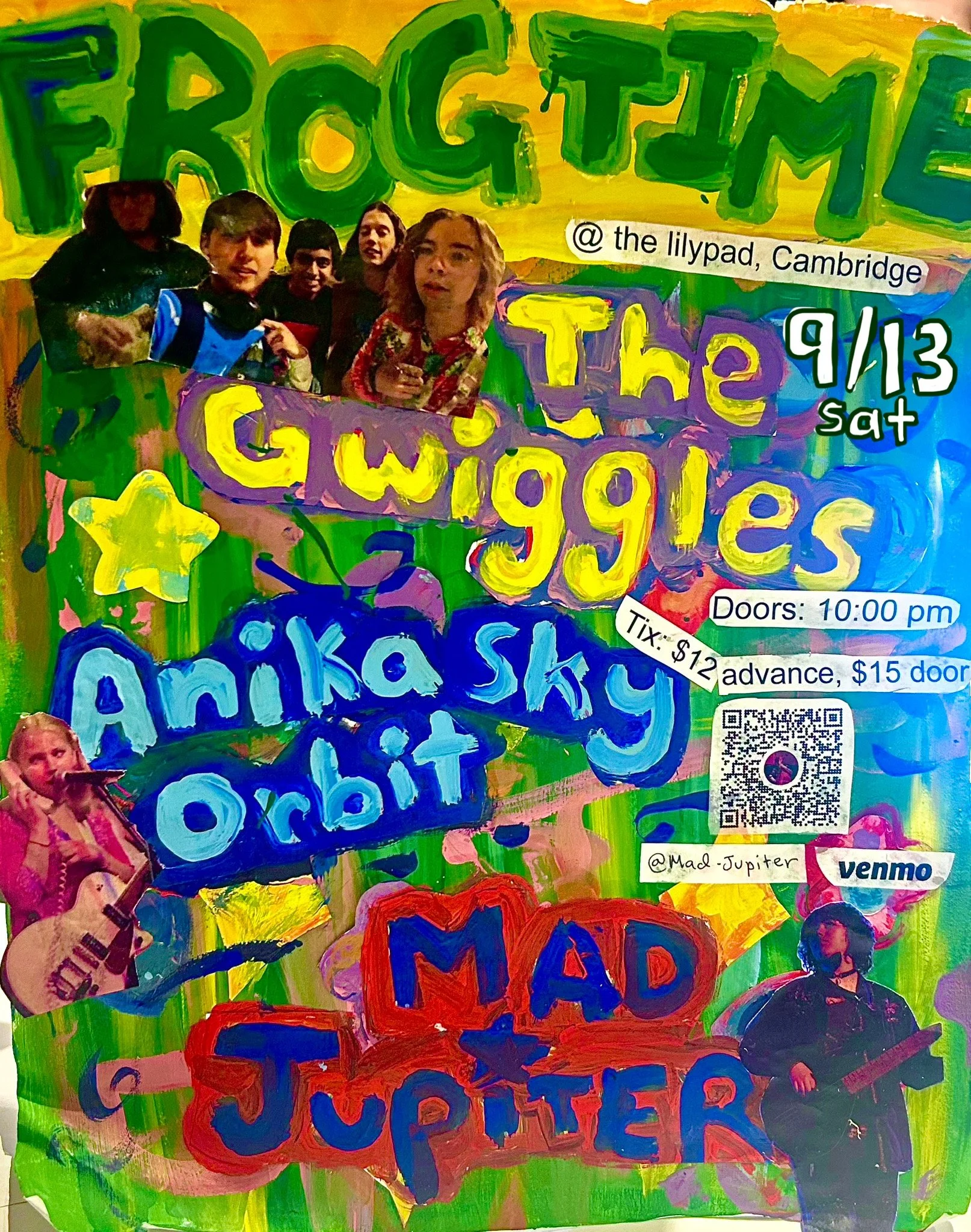 FROG TIME ::::: The Gwiggles / Mad Jupiter / Anika Sky Orbit