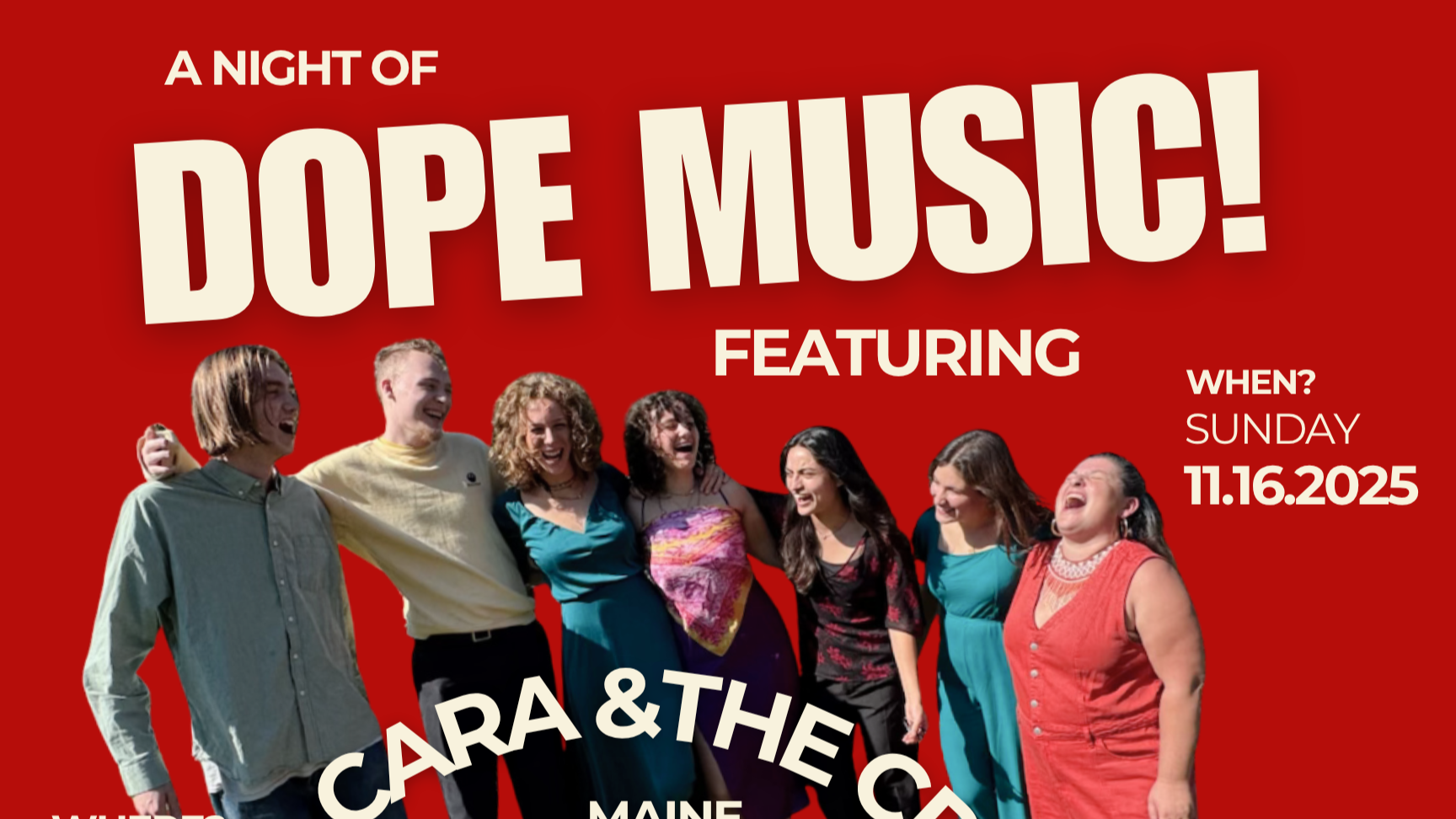 A Night of Dope Music