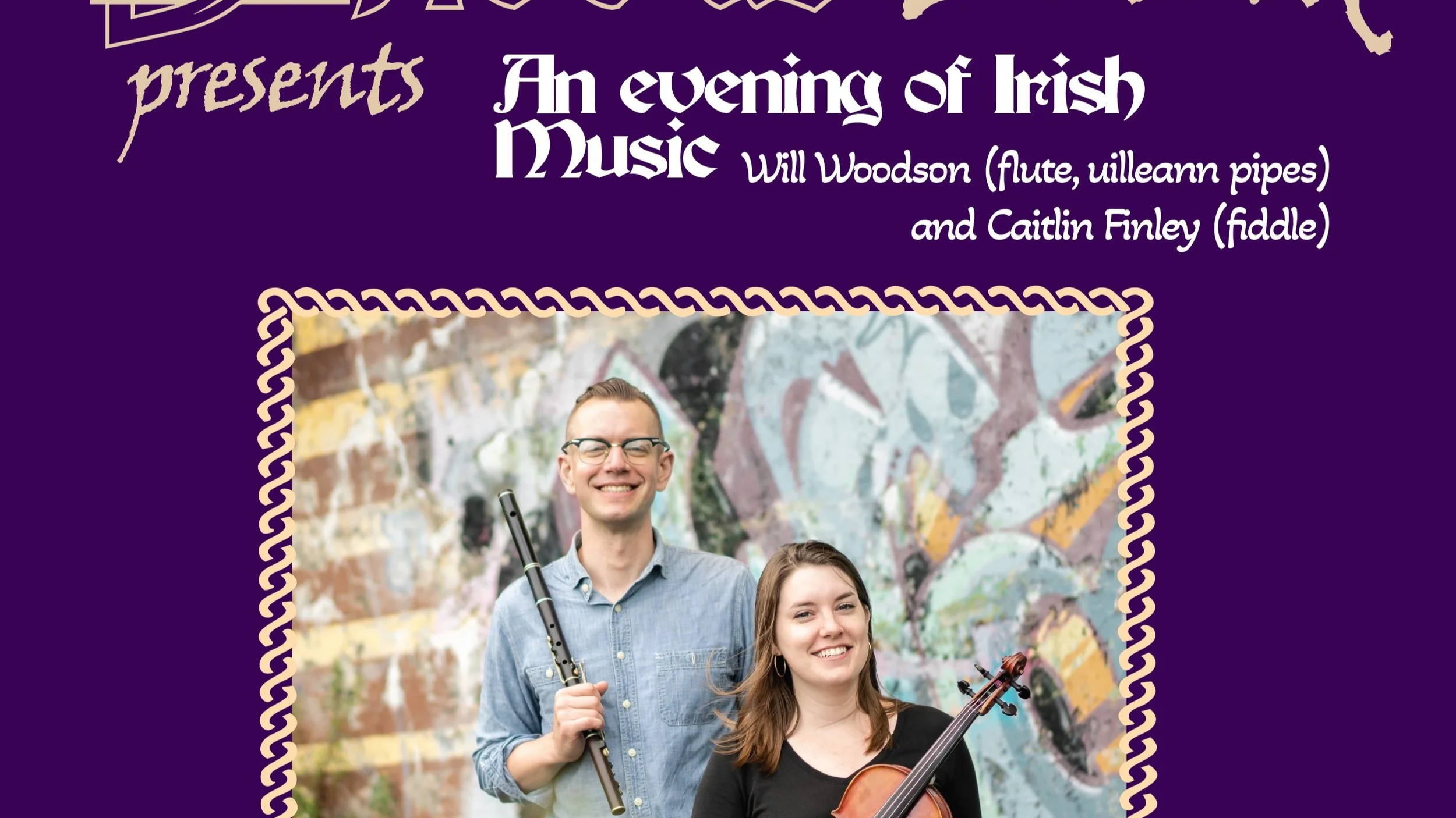 Live at the Druid Presents "Will Woodson &amp; Caitlin Finley"