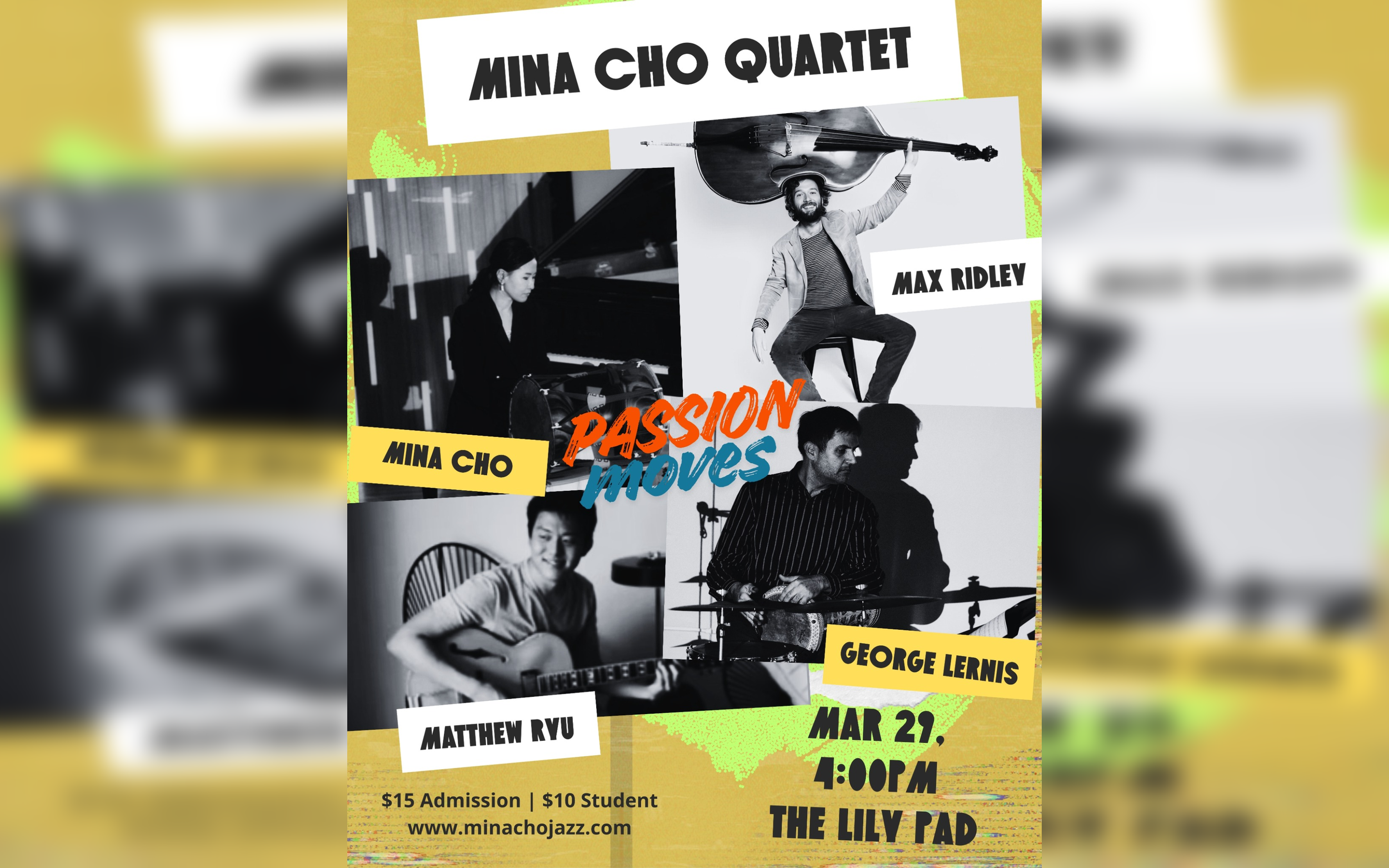 Mina Cho Quartet – "Passion Moves"
