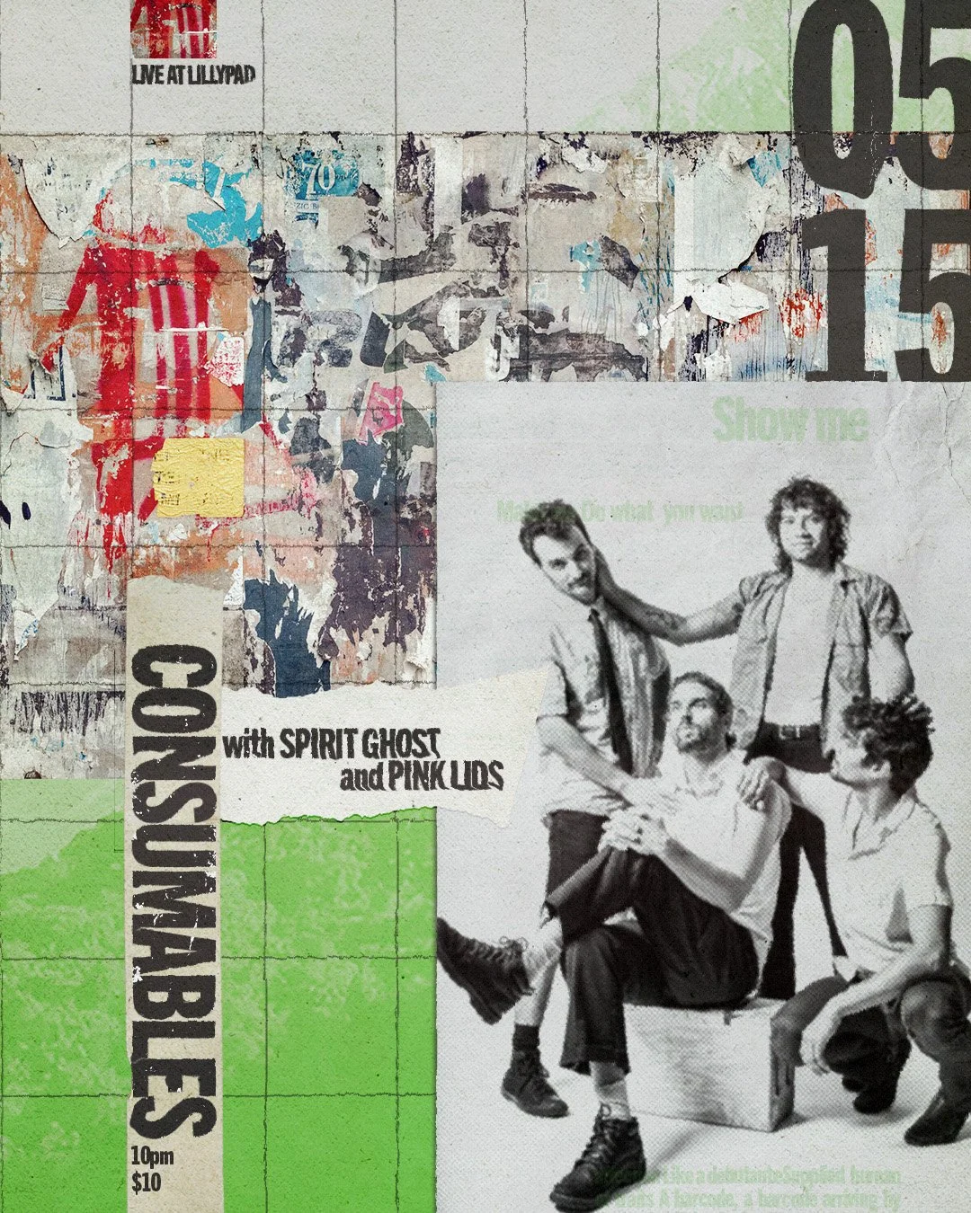 Consumables / Pink Lids / Spirit Ghost