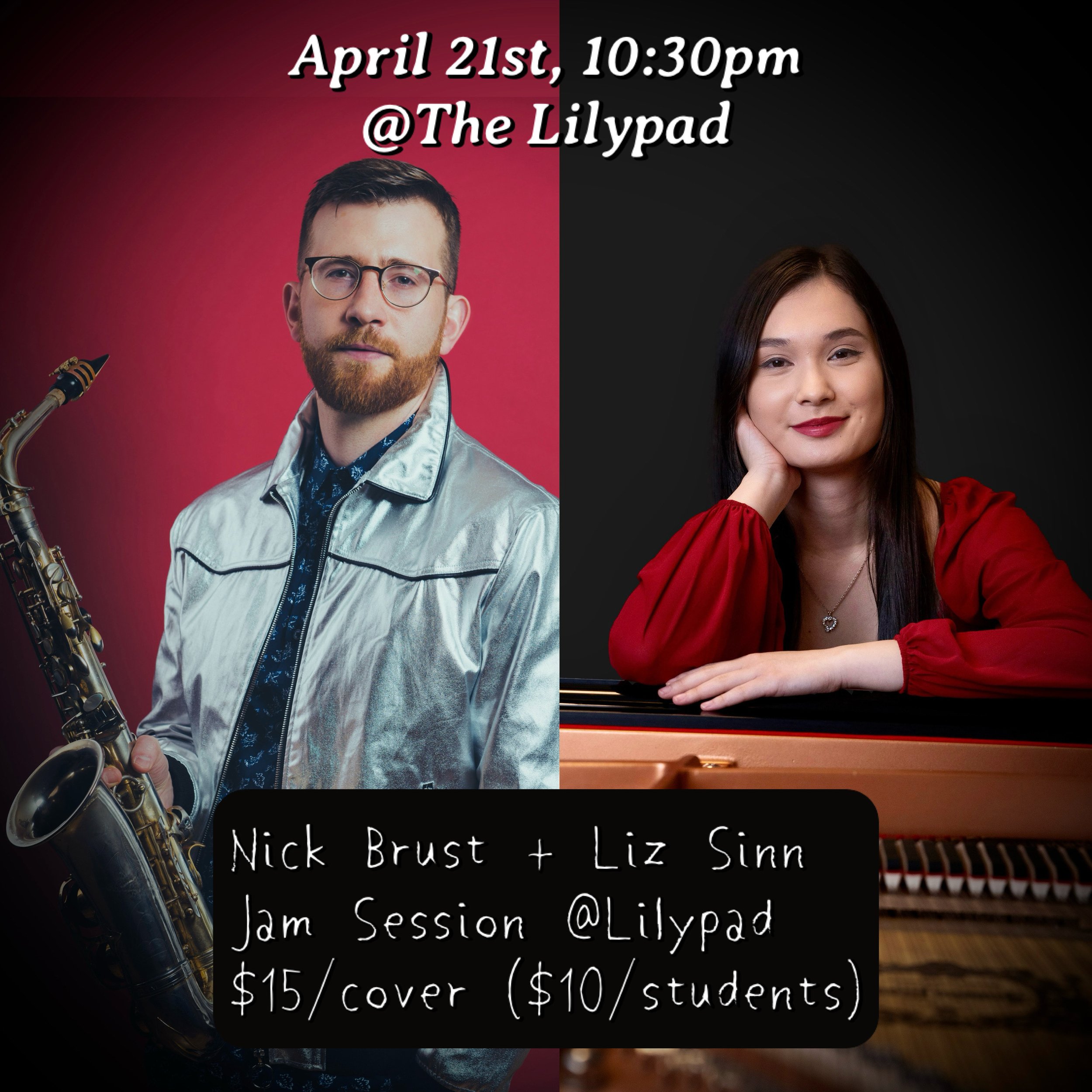 Jam Session with Nick Brust and Liz Sinn      