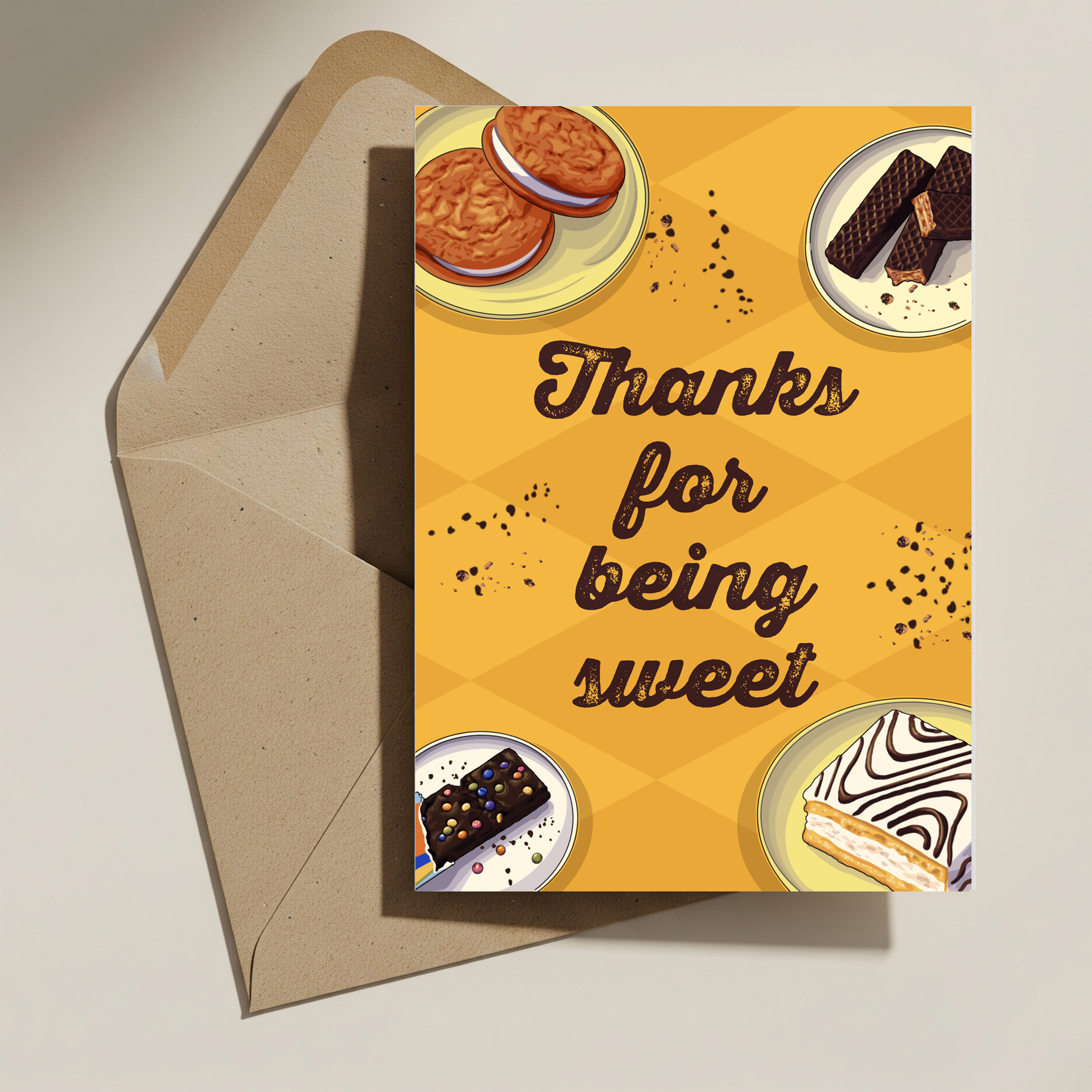 Sweet Thank You Card